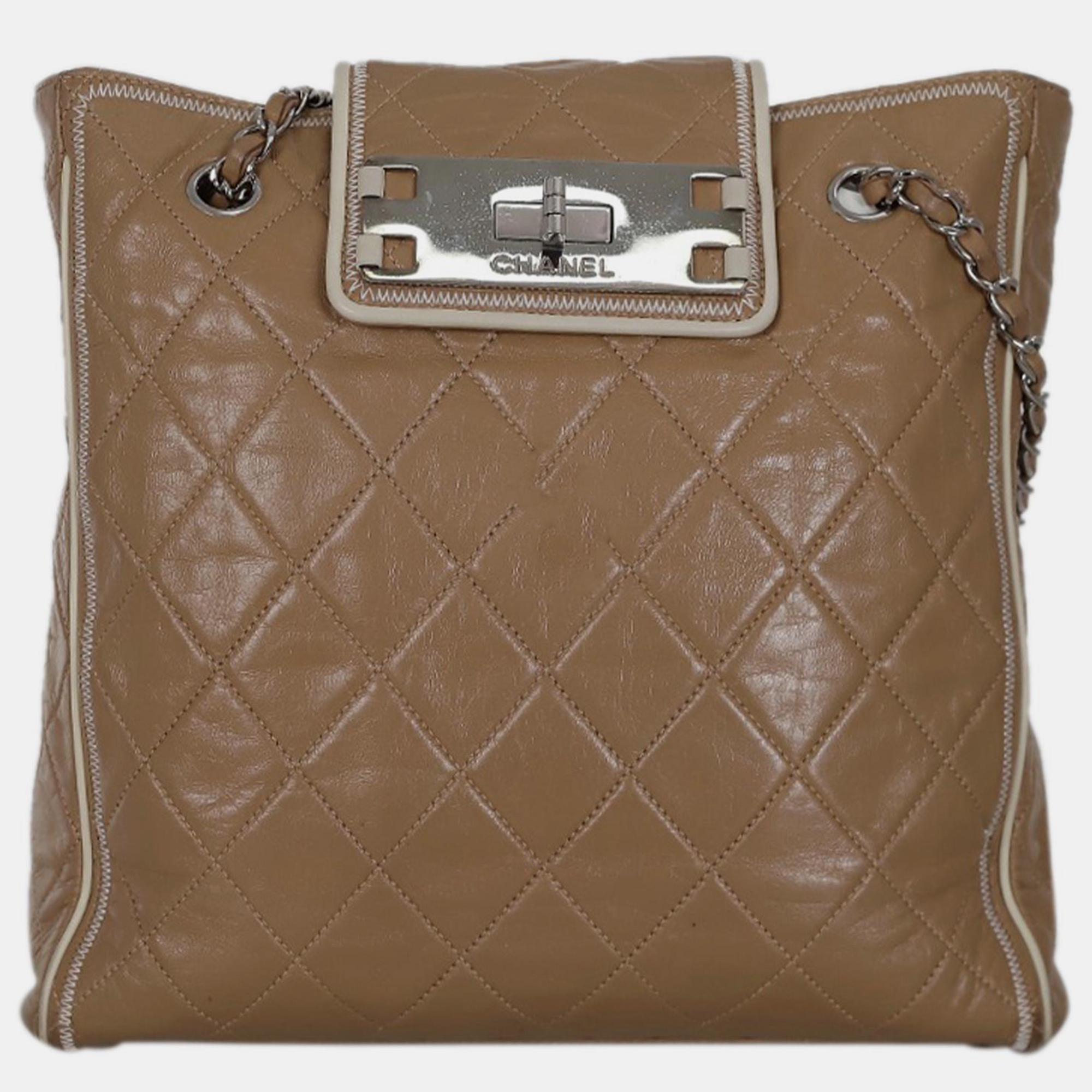 

Chanel Quilted Shoulder Bag, Brown