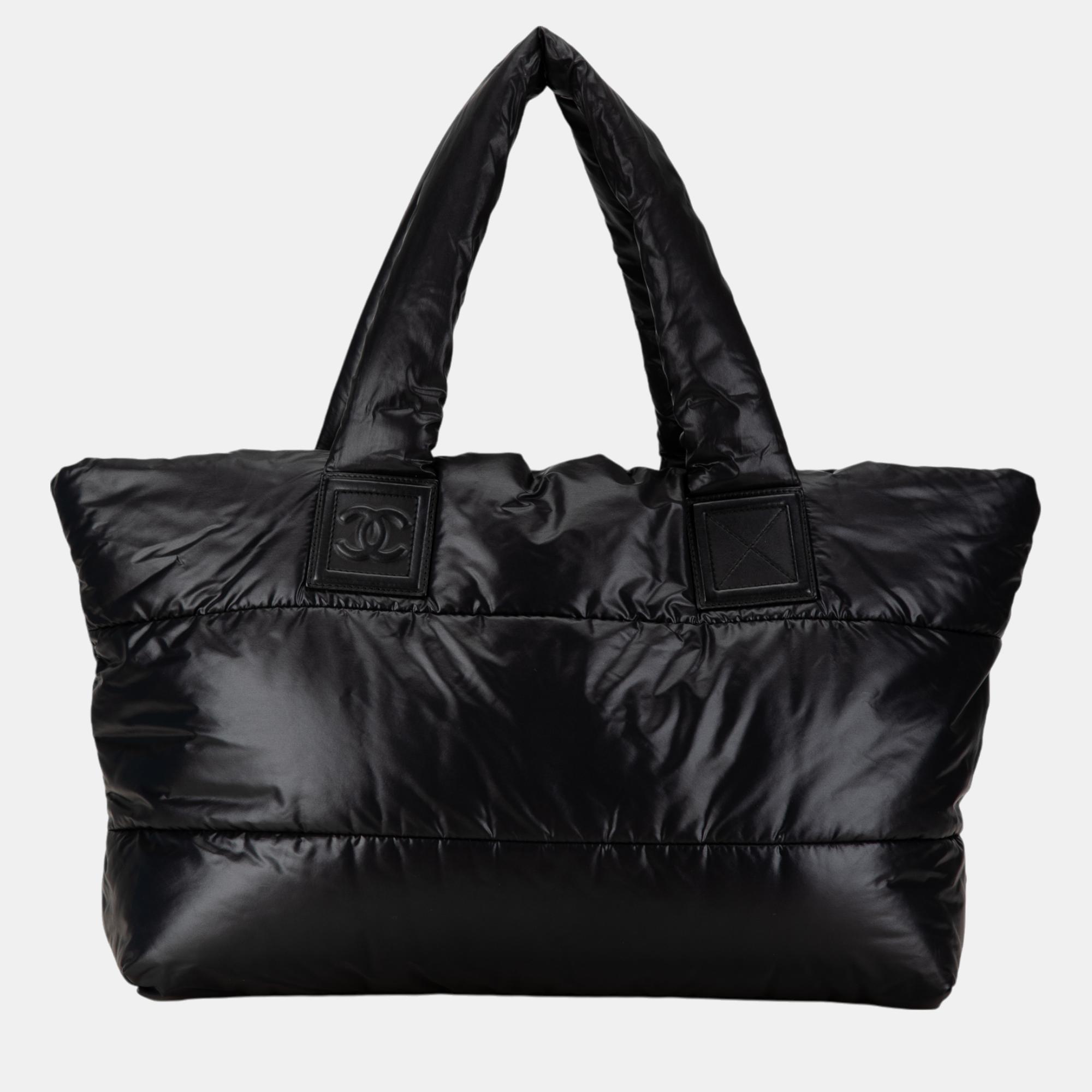 

Chanel Black Medium Coco Cocoon Reversible Tote