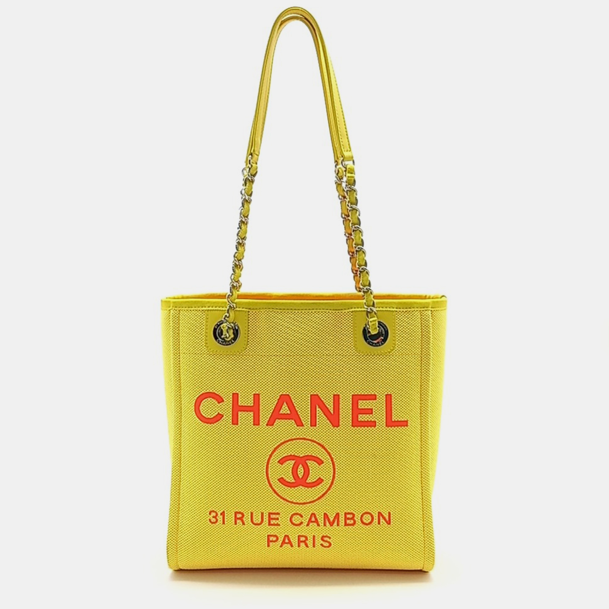 

Chanel Deauville shoulder bag, Yellow