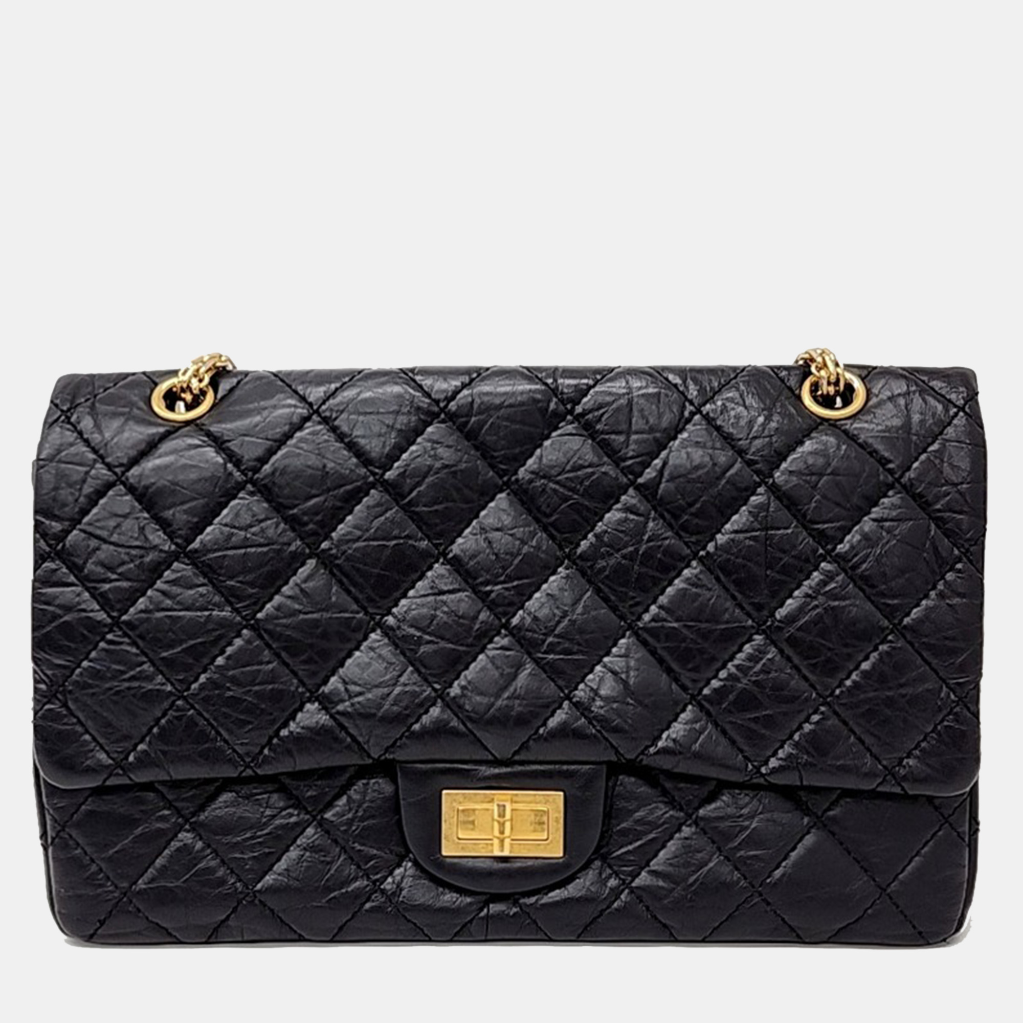 

Chanel Vintage 2.55 Large bag, Black