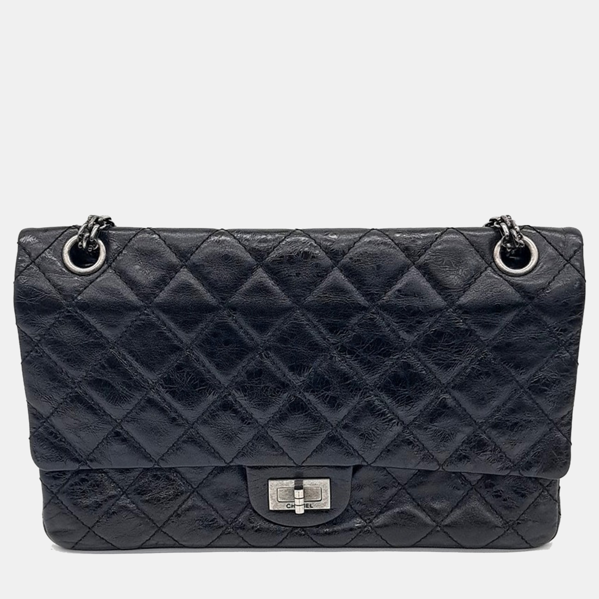 

Chanel Vintage 2.55 Medium Bag, Black