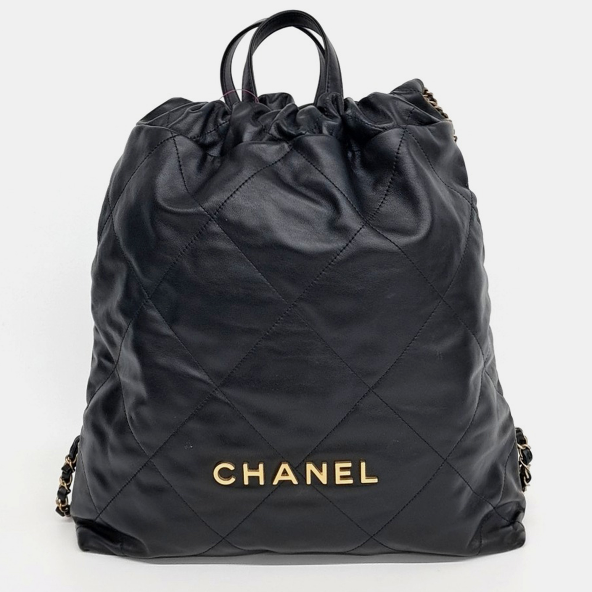 

Chanel 22 Backpack, Black