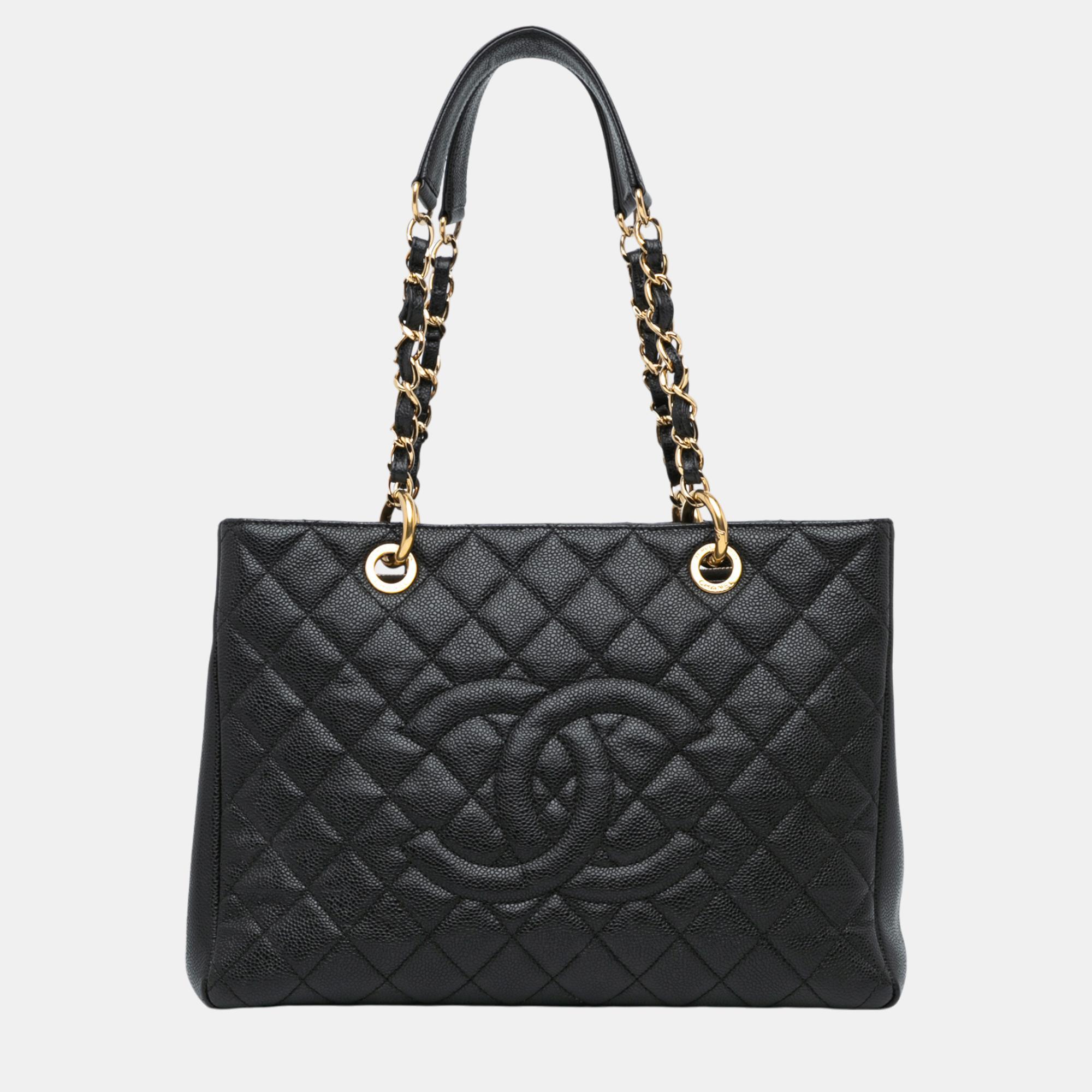 

Chanel Black Caviar Grand Shopping Tote