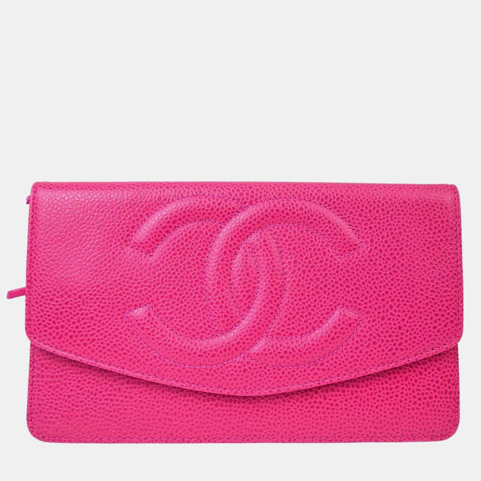 

Chanel Pink Calfskin Wallet