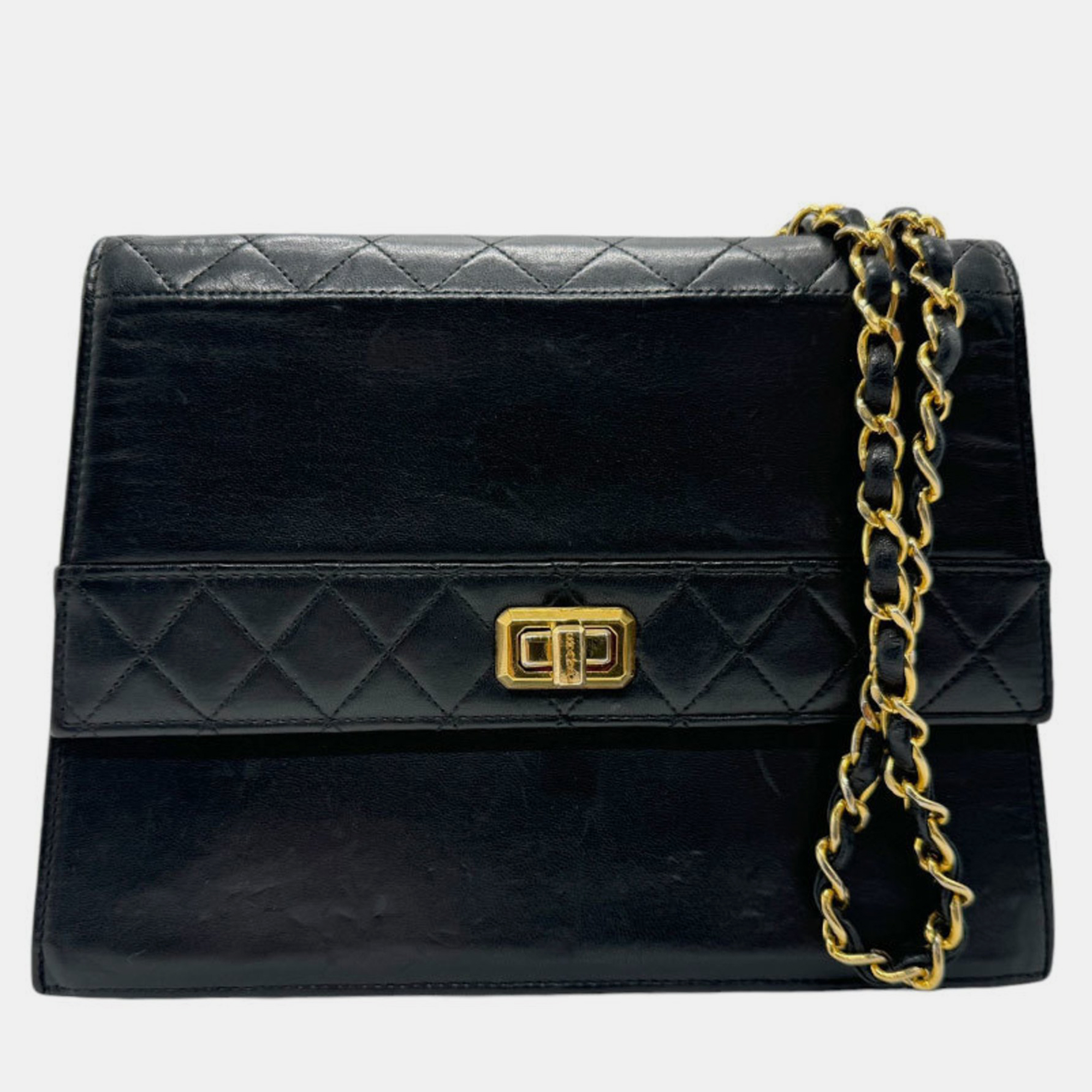 

Chanel Lambskin Black Shoulder Bag