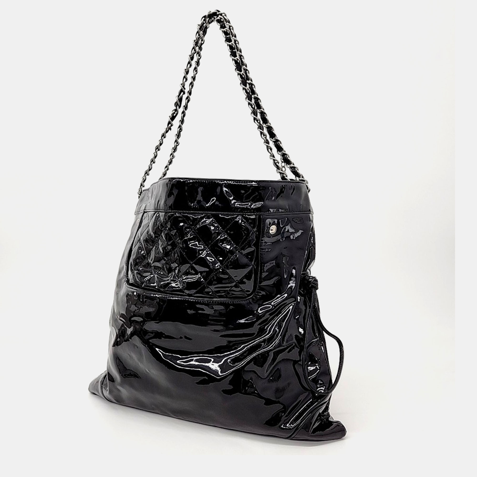 Chanel Patent Shoulder Bag 