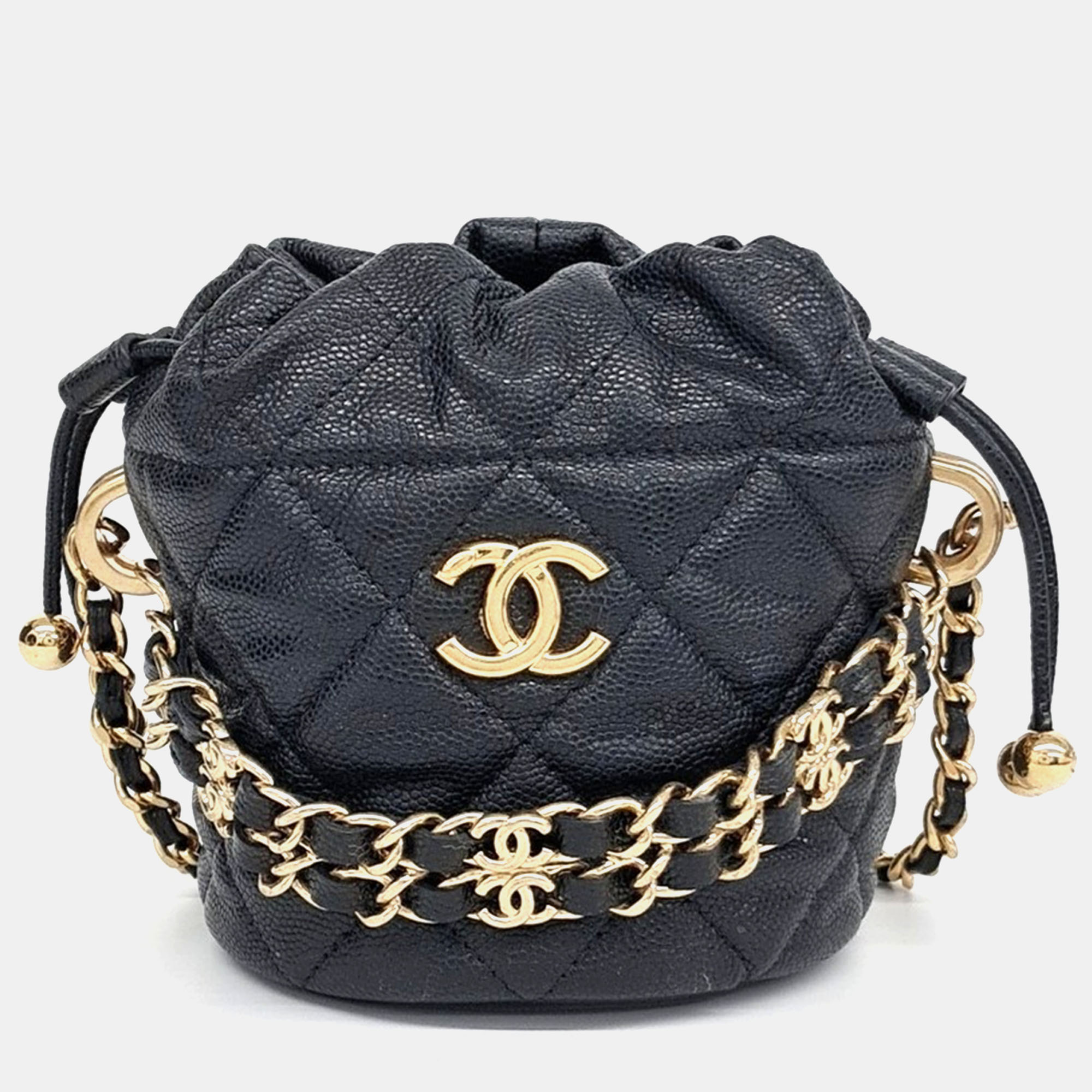 

Chanel Chain Crossbody Bag, Black