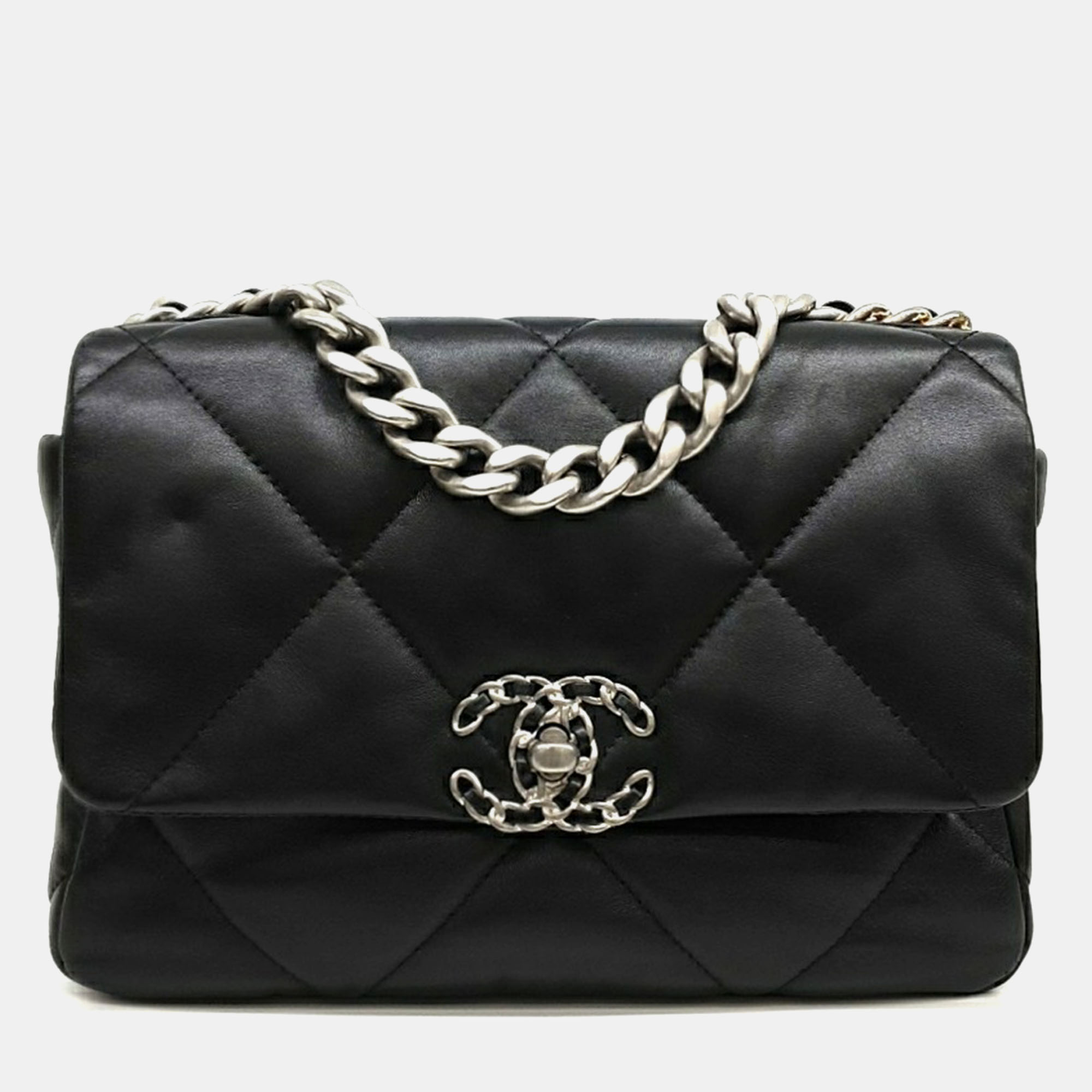 

Chanel 19 Flap Small Bag, Black