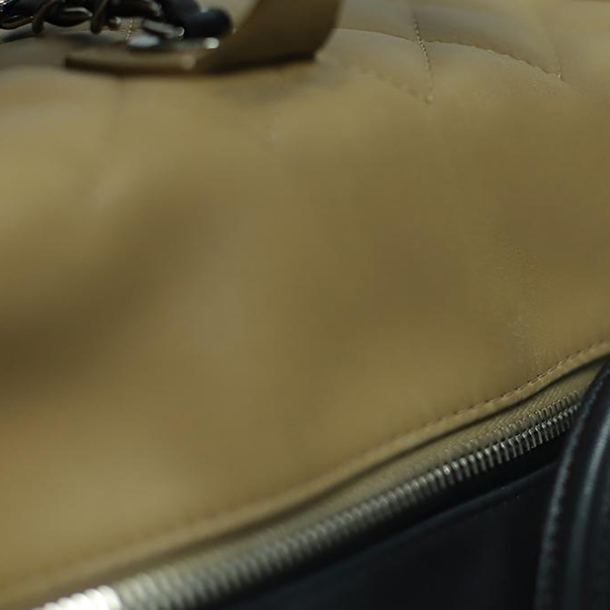 Chanel CC Quilted Bicolor Bowling Bag 
