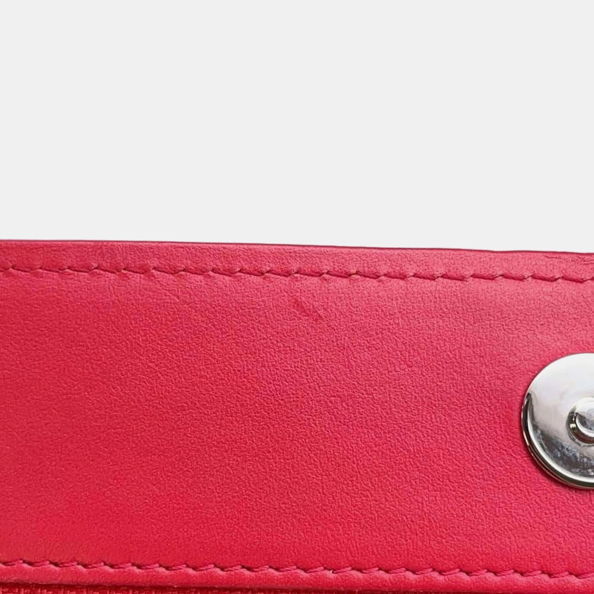 Chanel Boy Matelasse Coco Mark Chain Wallet Bag 
