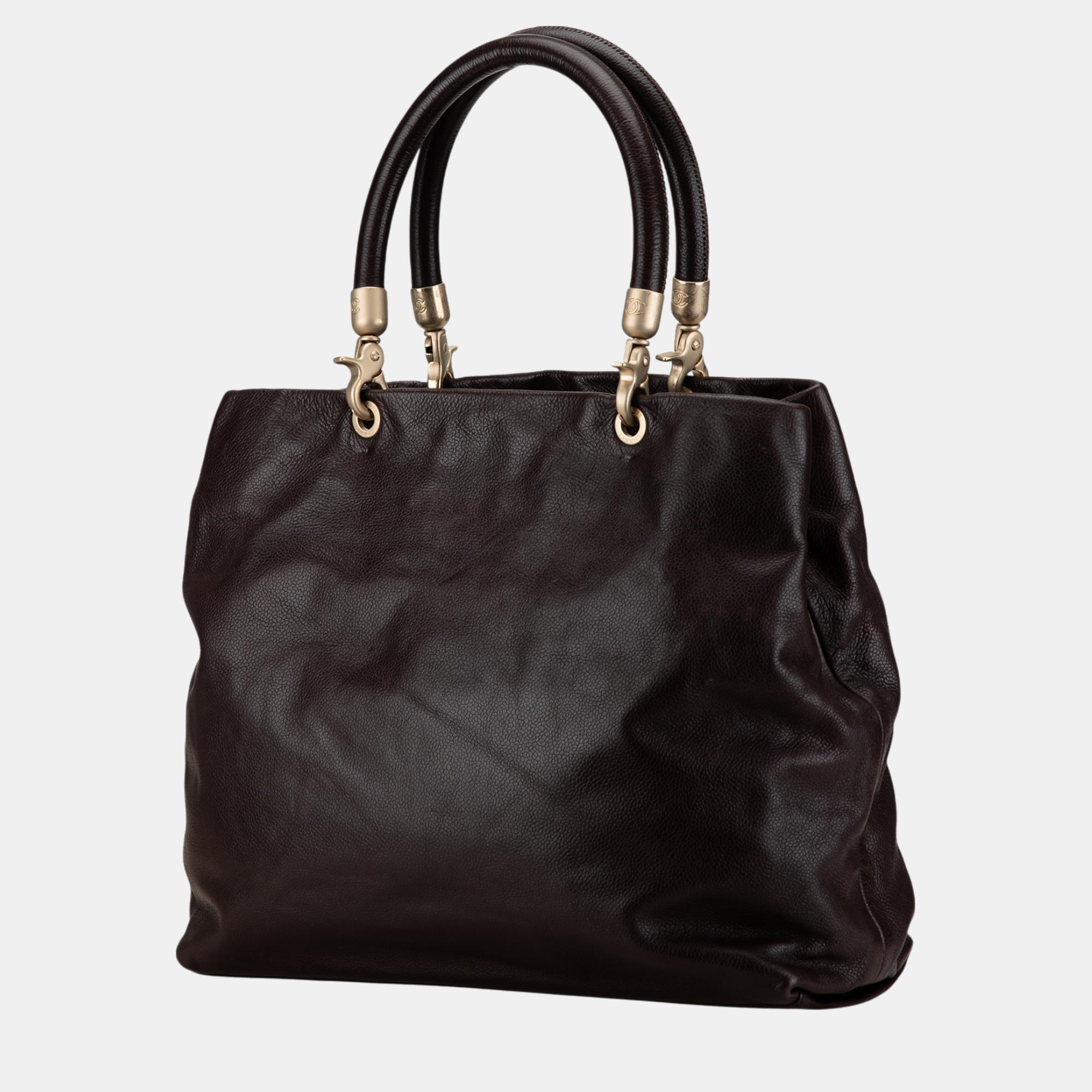 Chanel CC Caviar Tote 