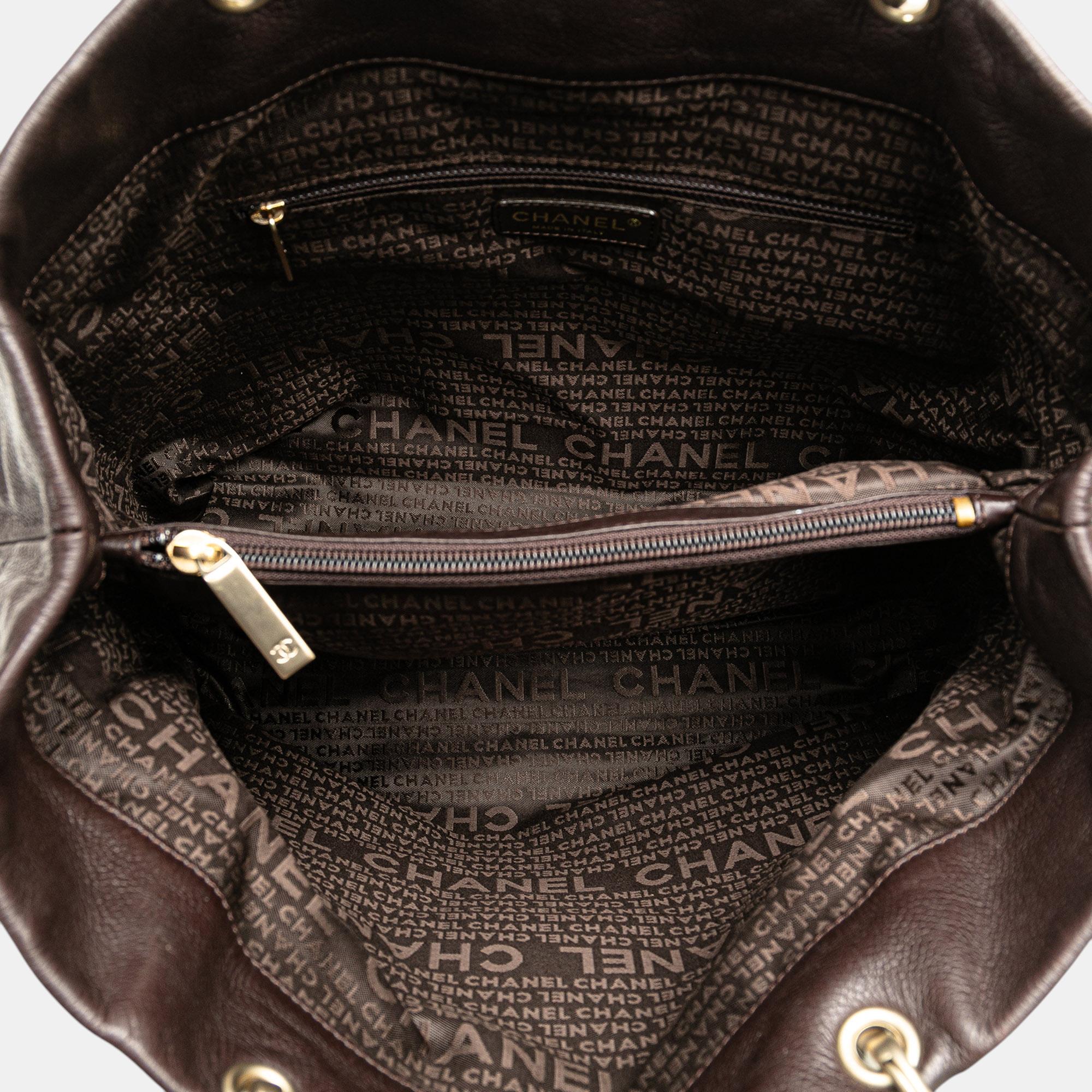 Chanel CC Caviar Tote 