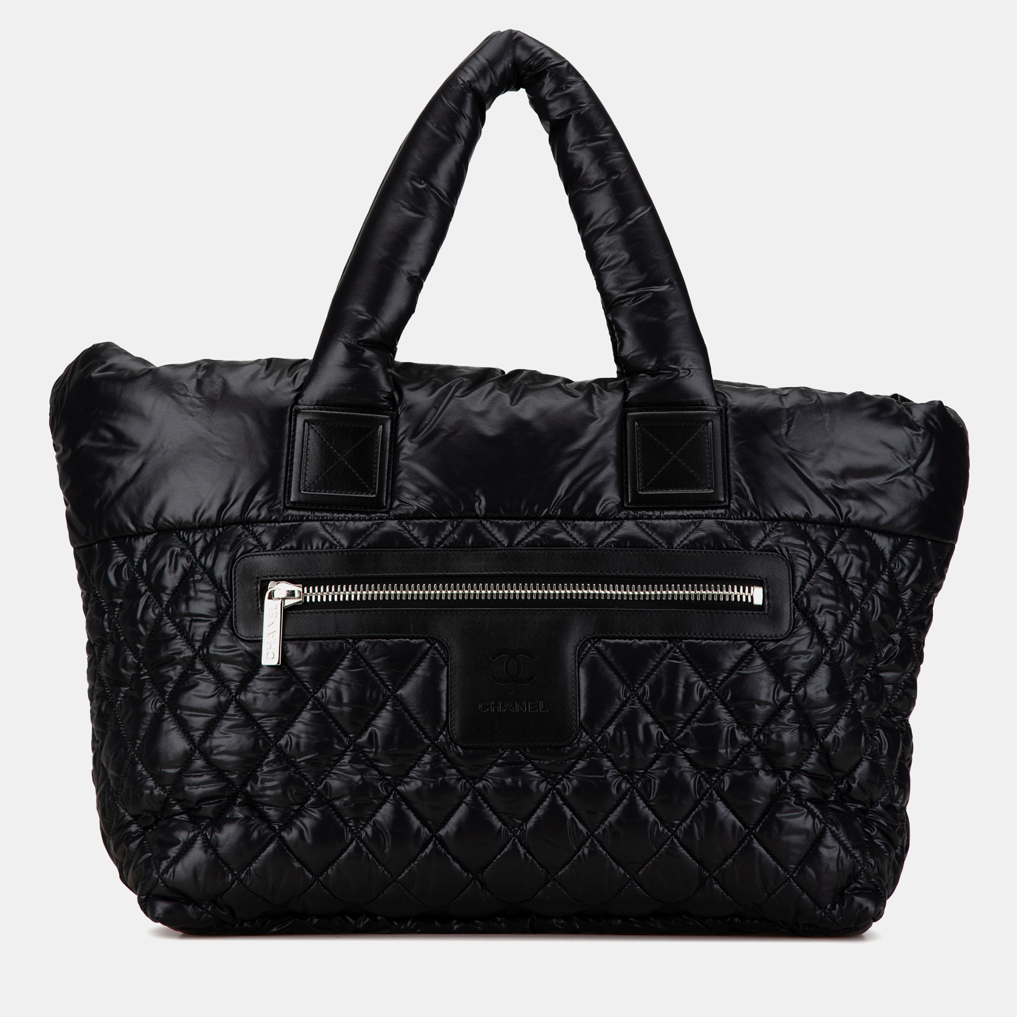 

Chanel Large Nylon Coco Cocoon Tote, Black