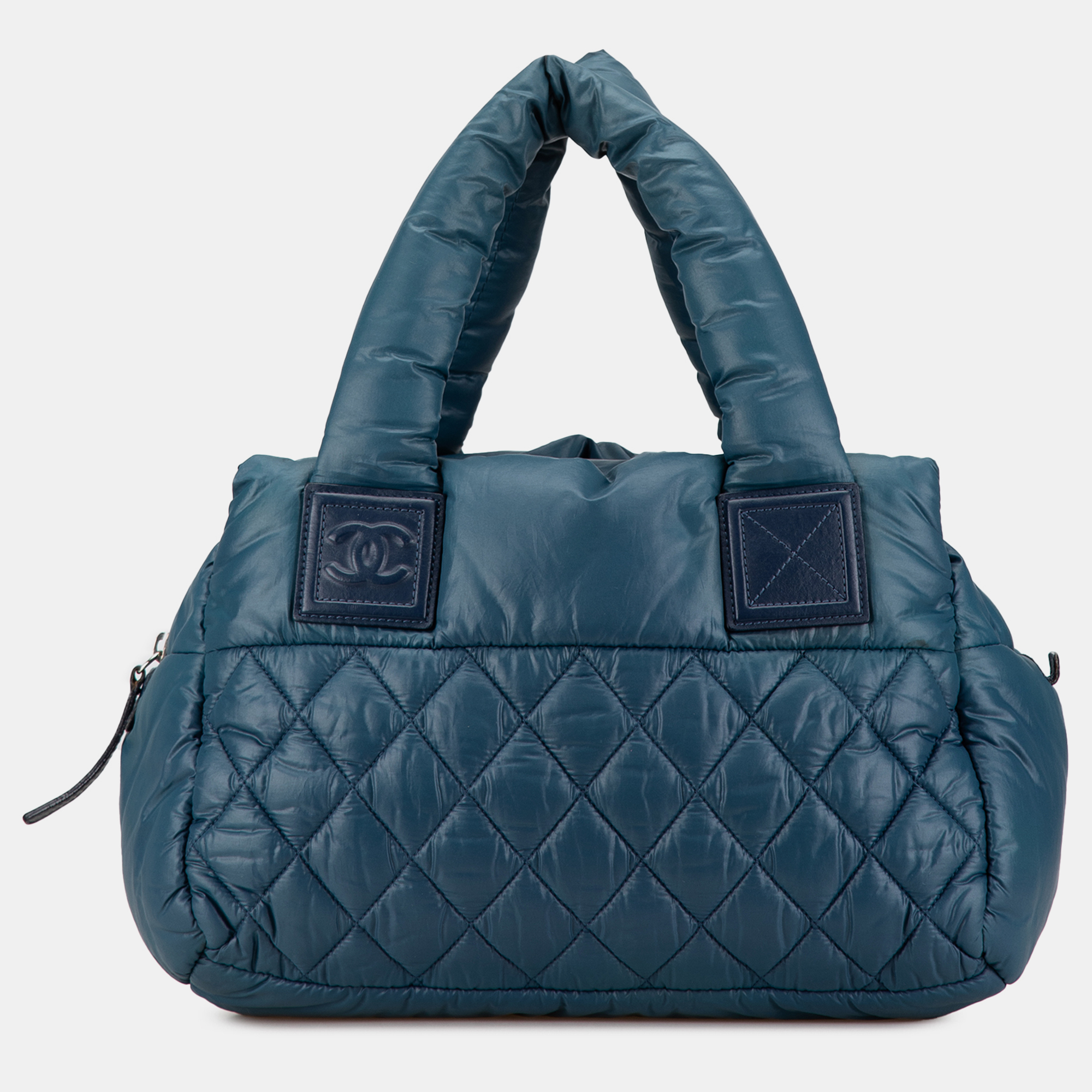 

Chanel Blue Nylon Small Nylon Coco Cocoon Handbag