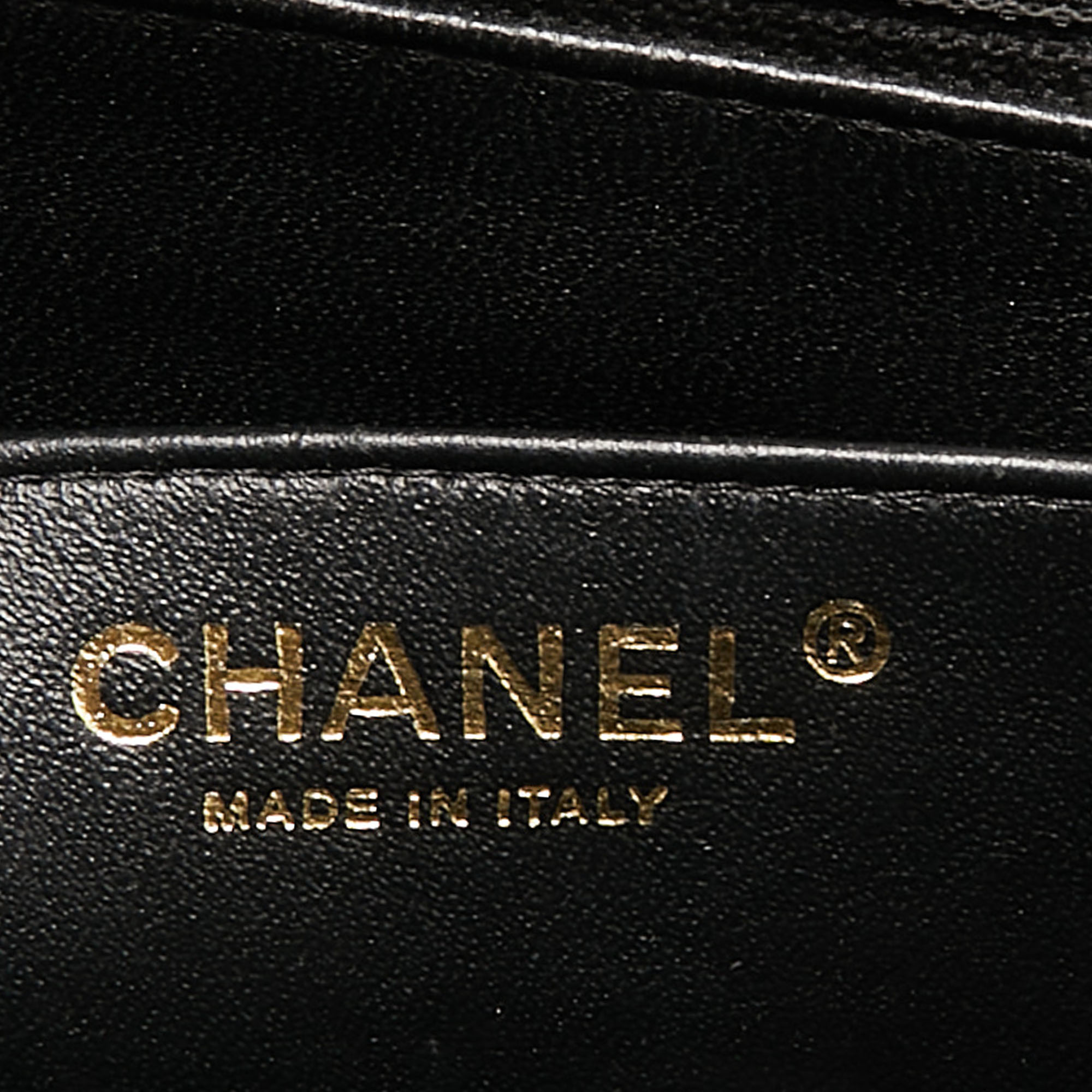Chanel Black Quilted Caviar Leather Maxi Classic Single Flap Bag 