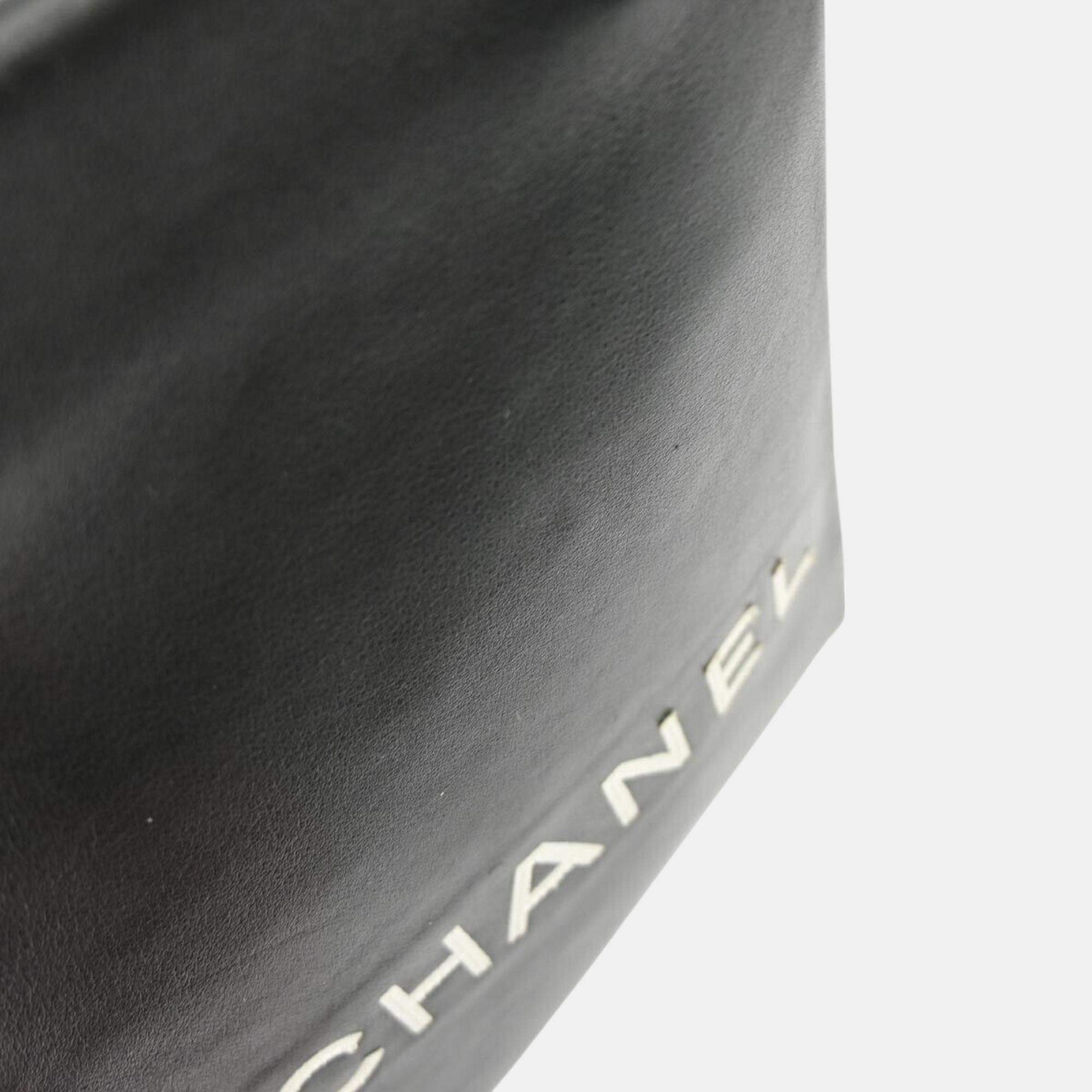 Chanel Black Calfskin Essential Tote Bag 