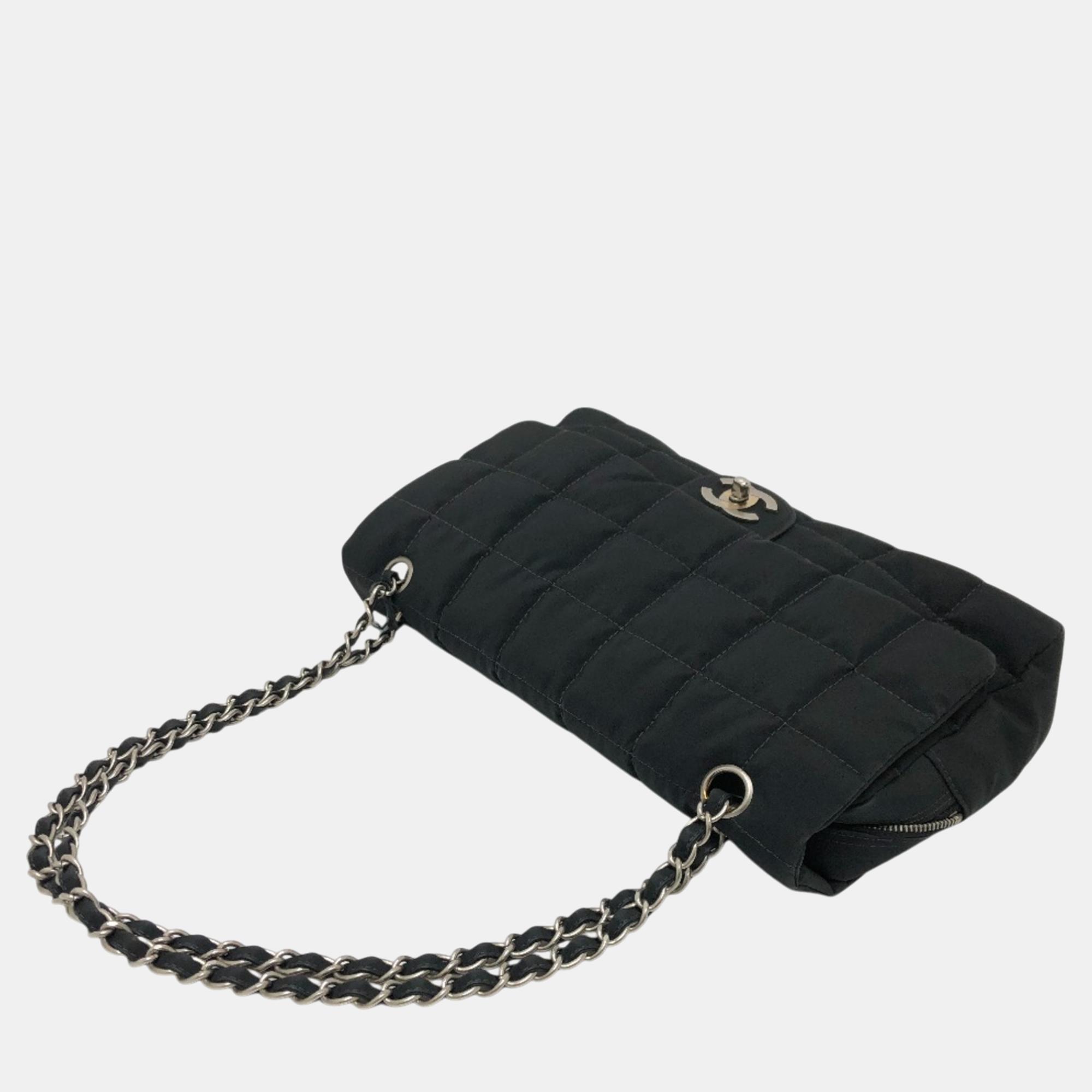 Chanel Black Cc Mark Chain Crossbody Bag 