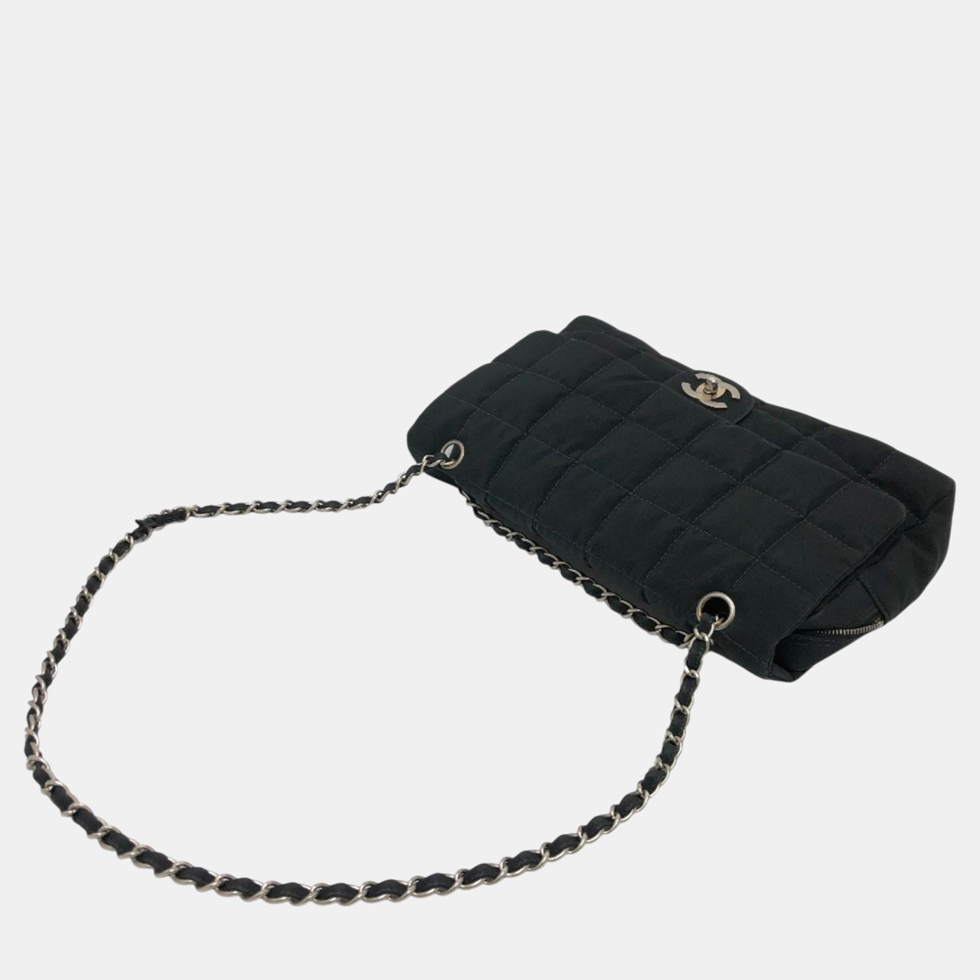 Chanel Black Cc Mark Chain Crossbody Bag 