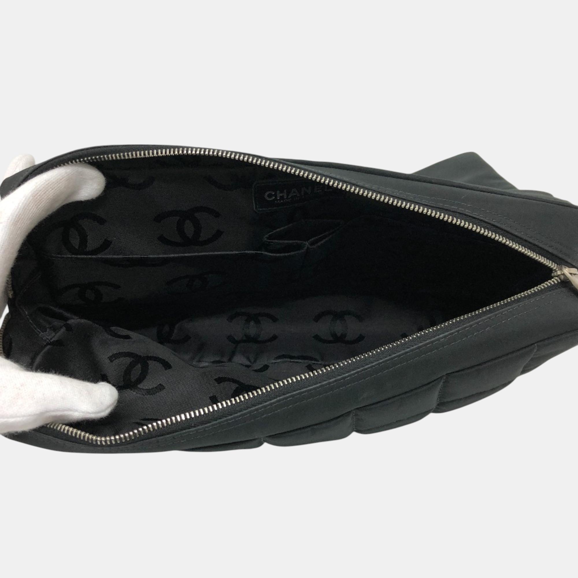 Chanel Black Cc Mark Chain Crossbody Bag 