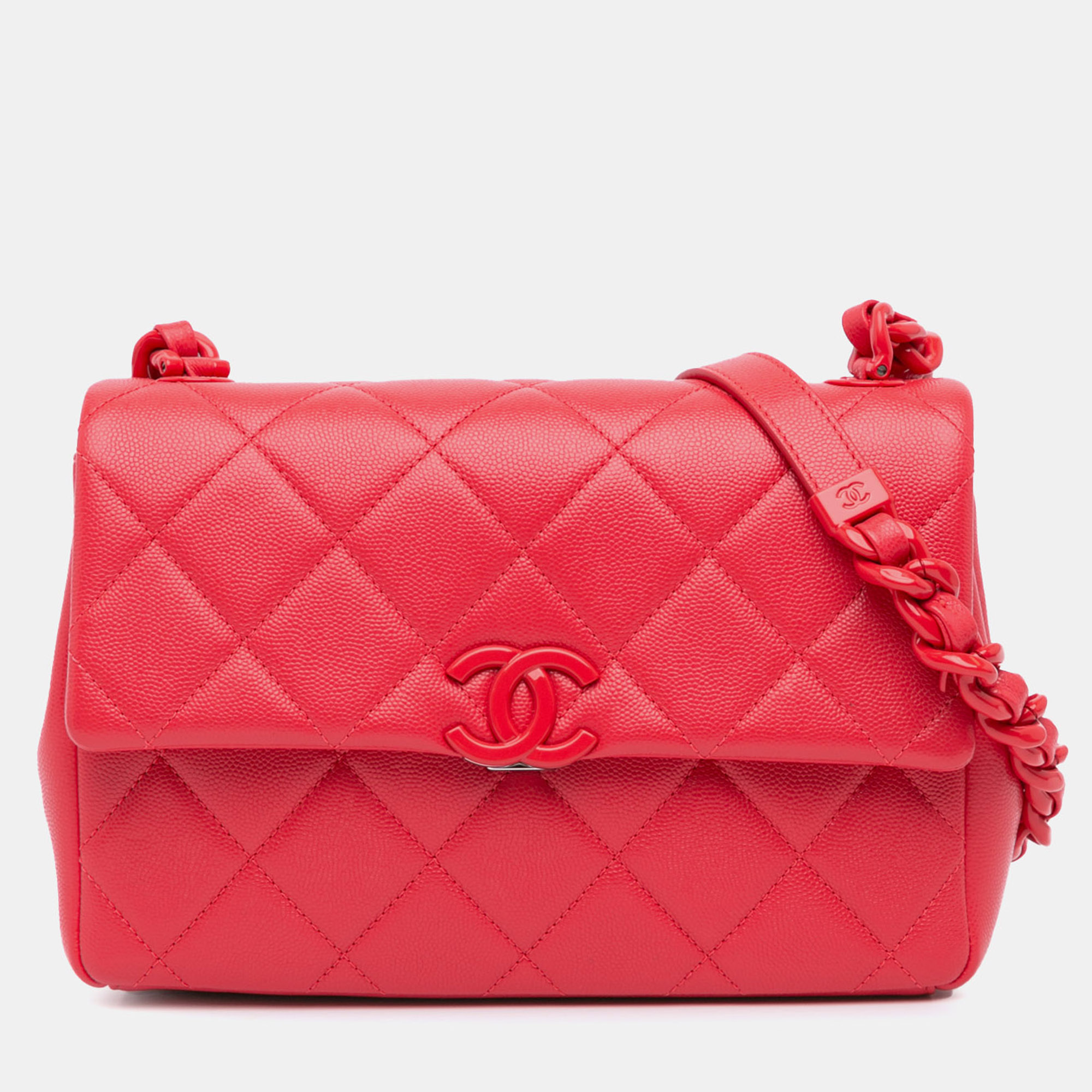 

Chanel Pink Medium Caviar My Everything Flap