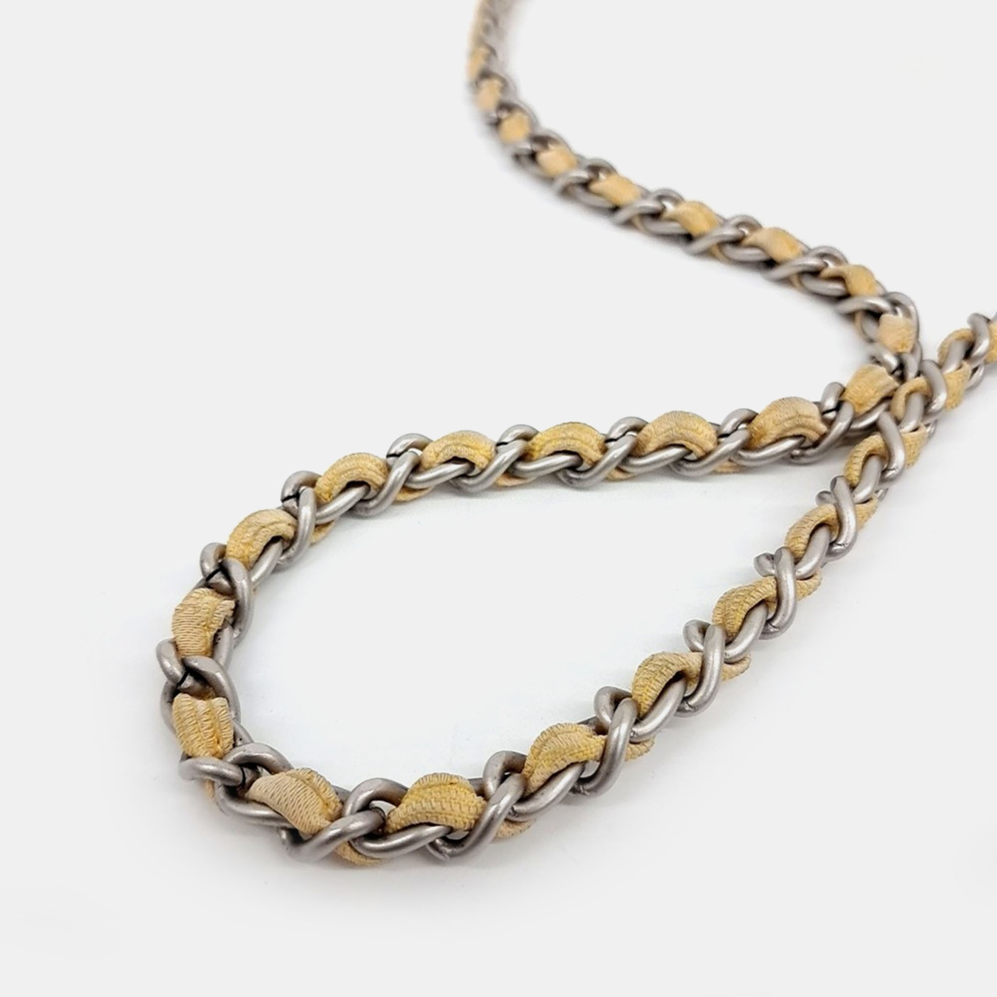 Chanel Yellow Fabric three-way bag 