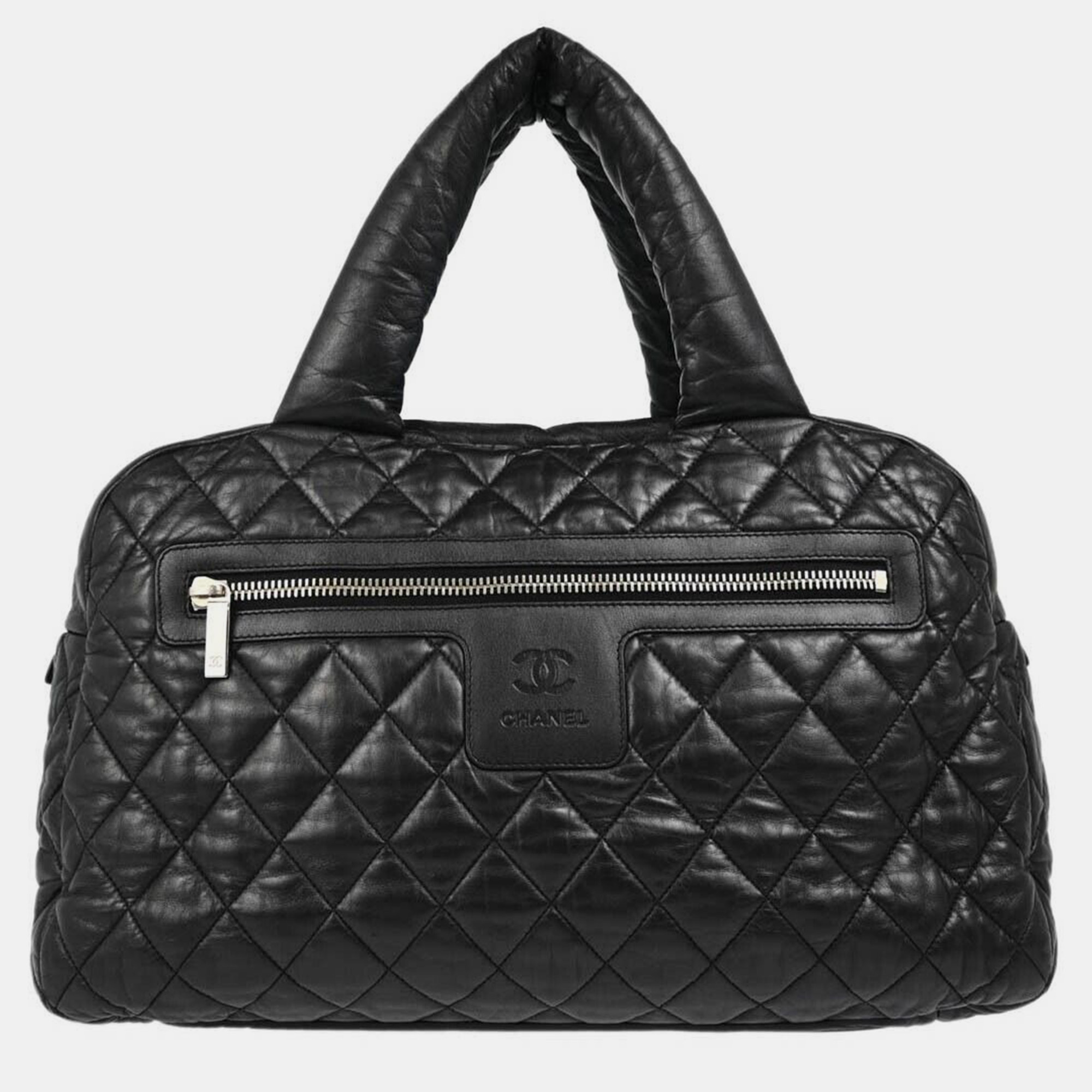 

Chanel Black Nylon Coco Cocoon Handbag