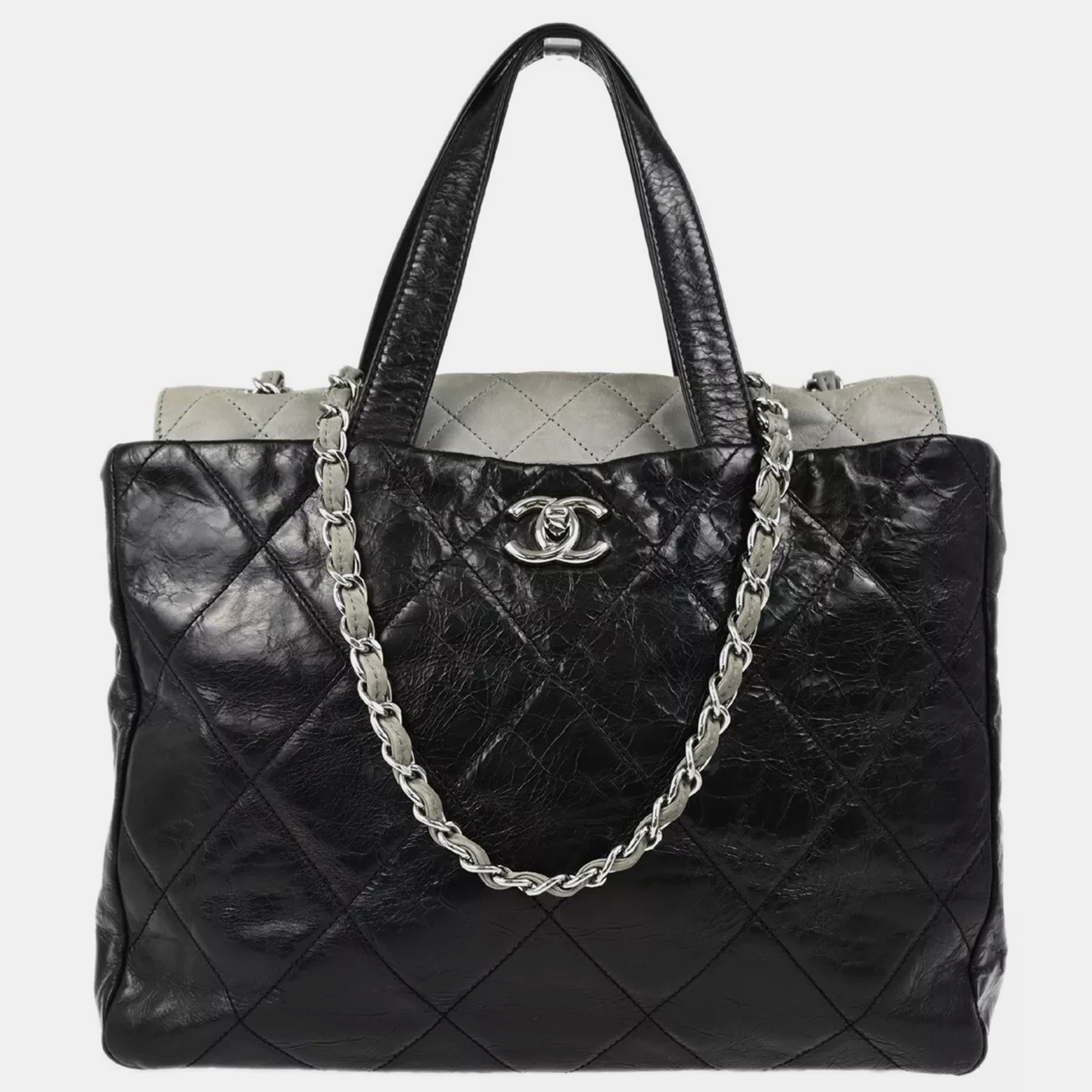 

Chanel Black Calfskin Portobello 2Way Handbag