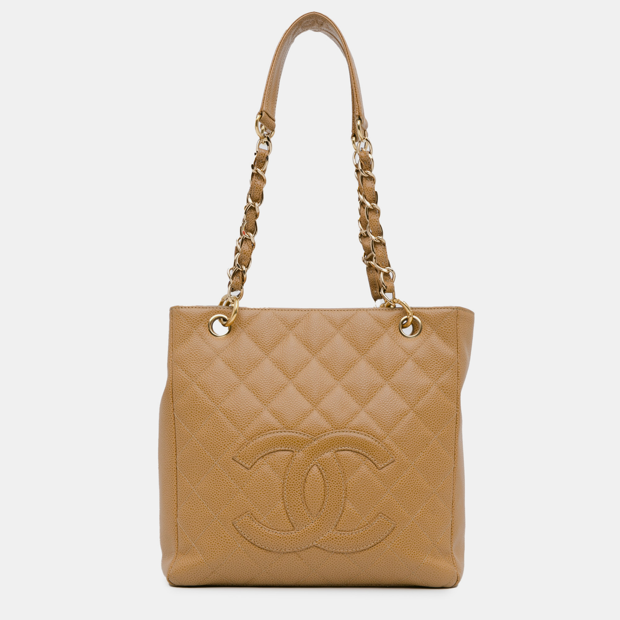 

Chanel Brown Caviar Petite Shopping Tote