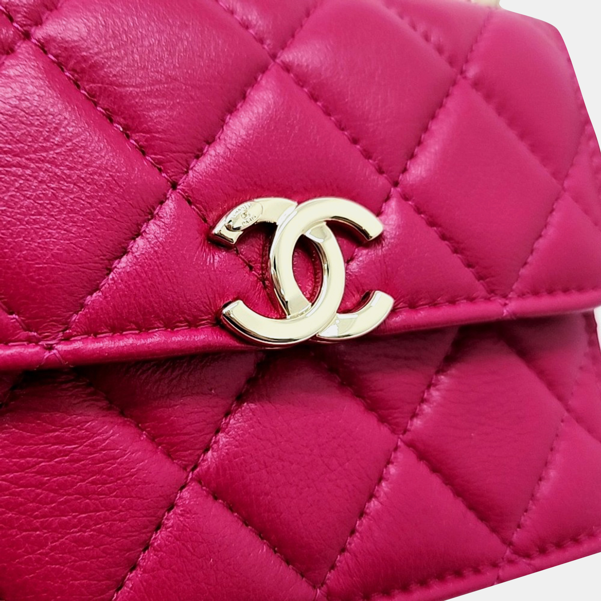 Chanel top handle mini Crossbody bag 