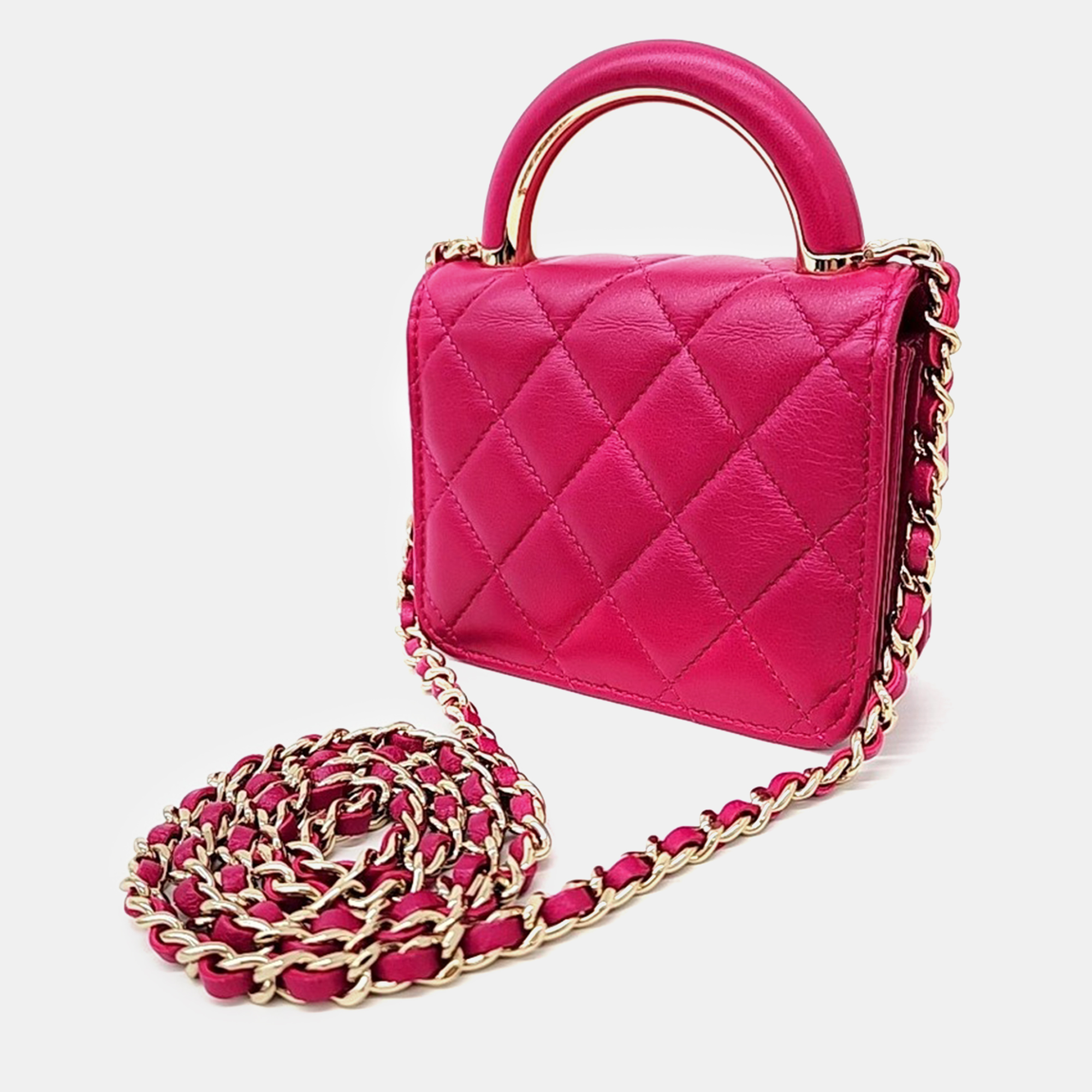 Chanel top handle mini Crossbody bag 
