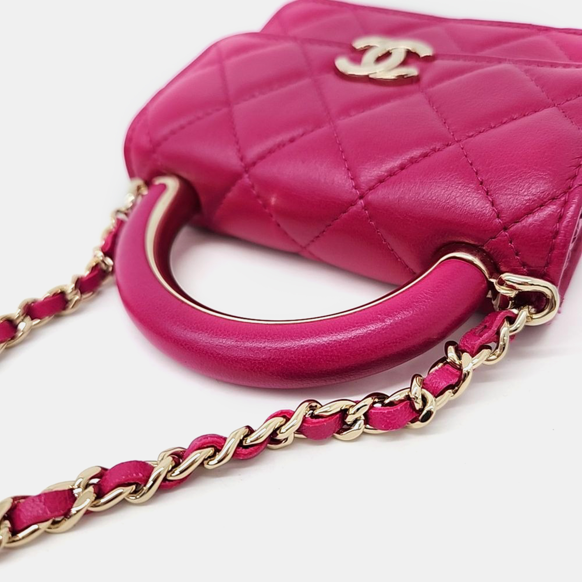 Chanel top handle mini Crossbody bag 