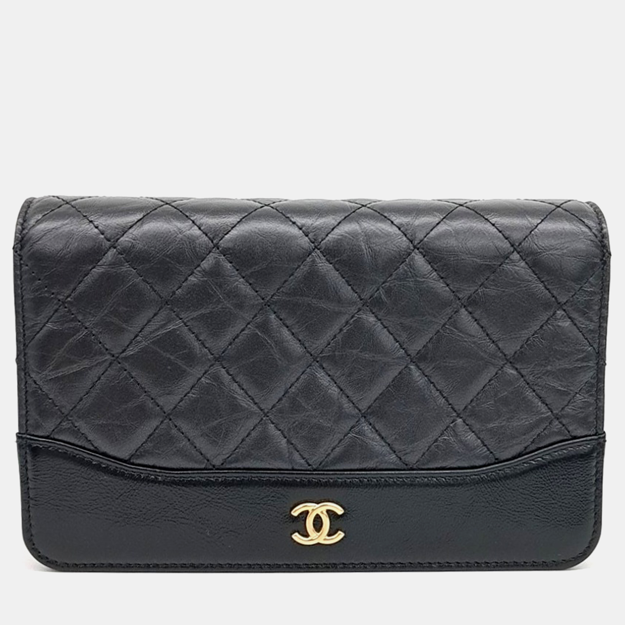 

Chanel Gabrielle WOC Mini Crossbody Bag, Black