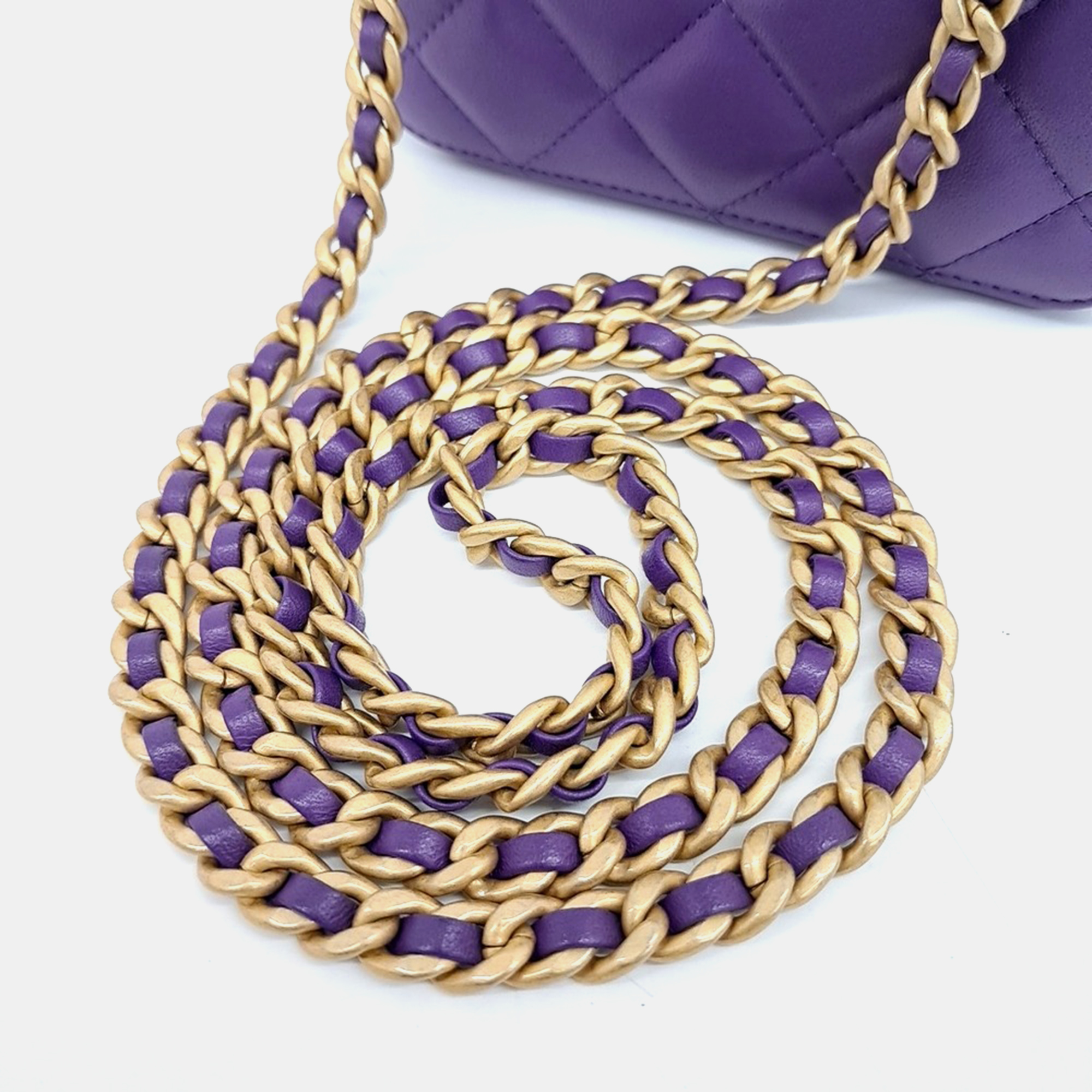 Chanel top handle mini Crossbody bag 