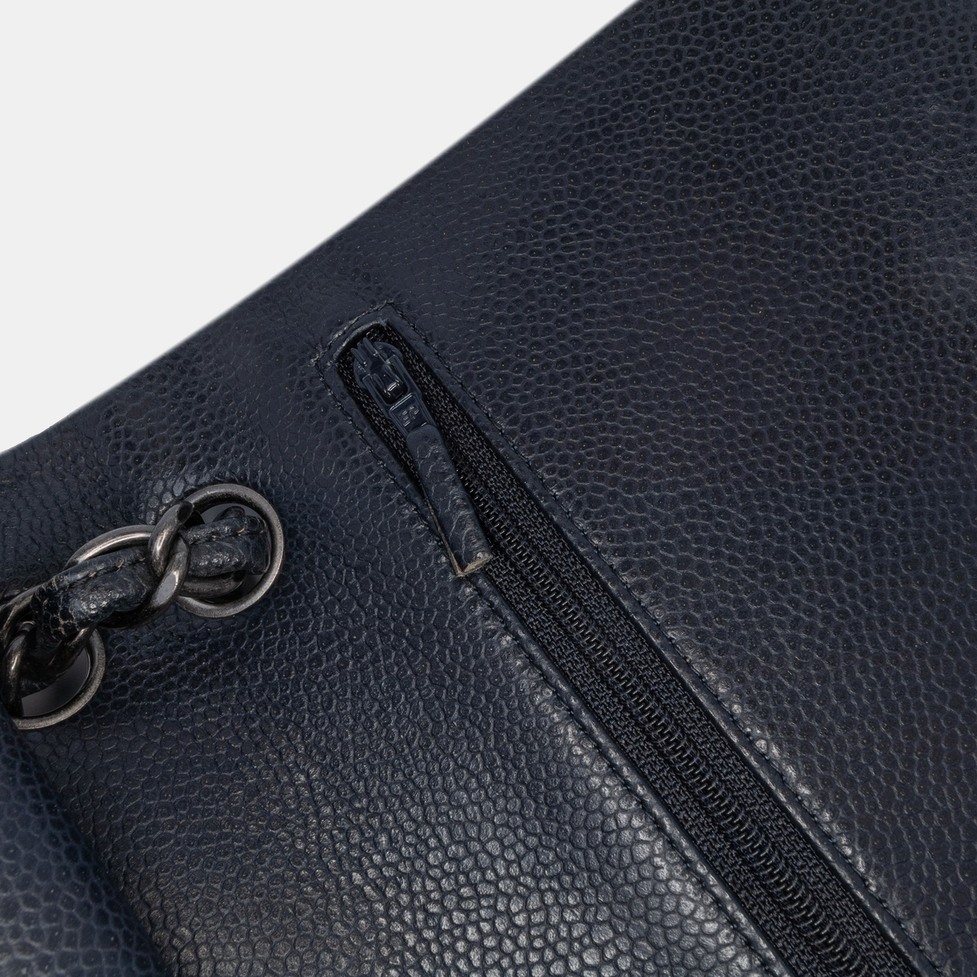 Chanel Black Jumbo Classic Caviar Double Flap 