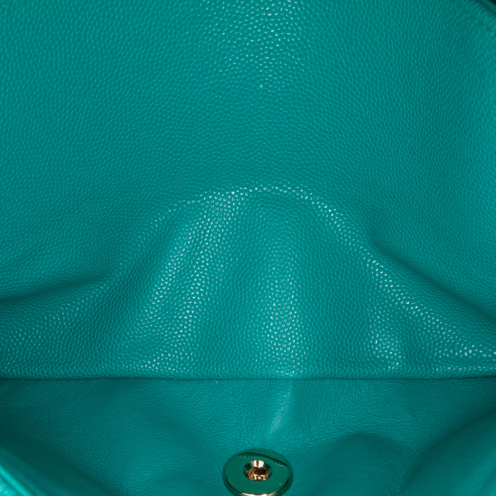 Chanel Blue Medium Classic Caviar Double Flap 