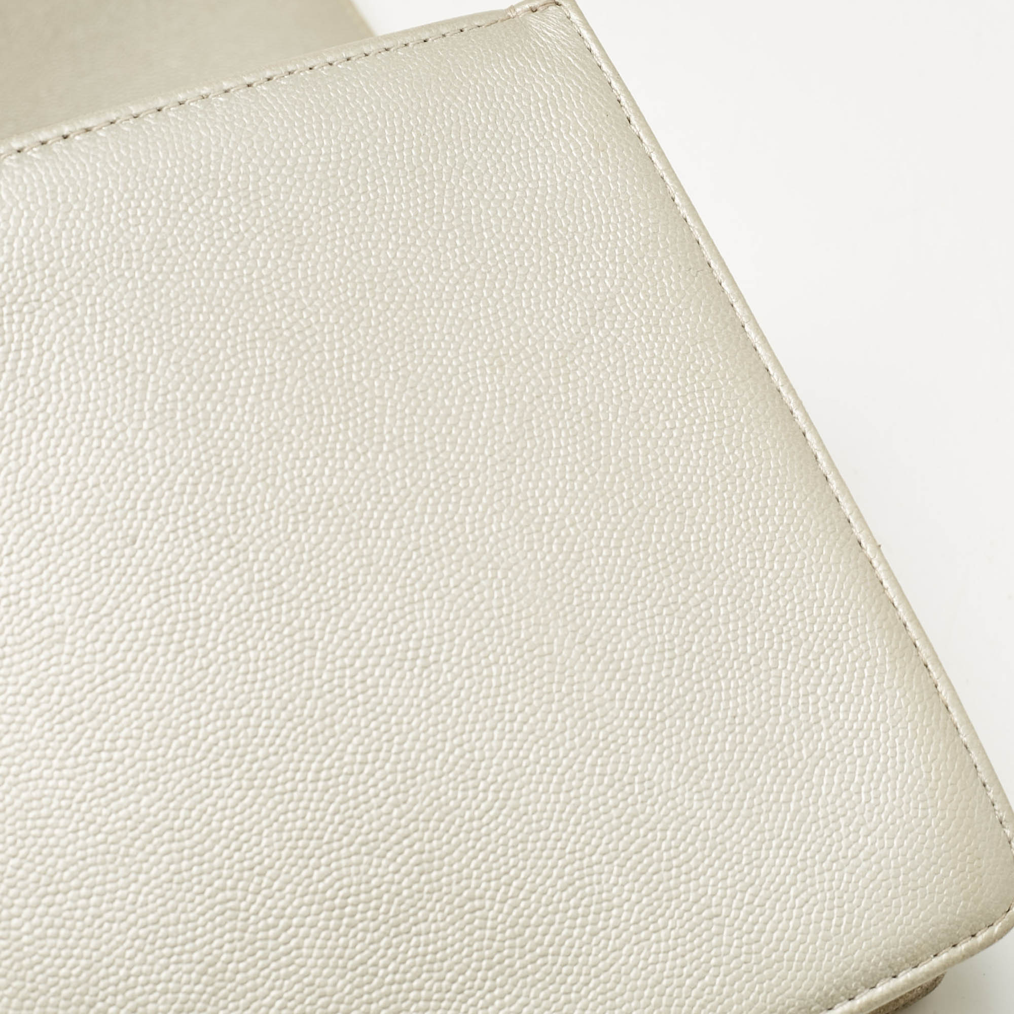 Chanel Grey Quilted Leather New Medium Boy Flap Bag 