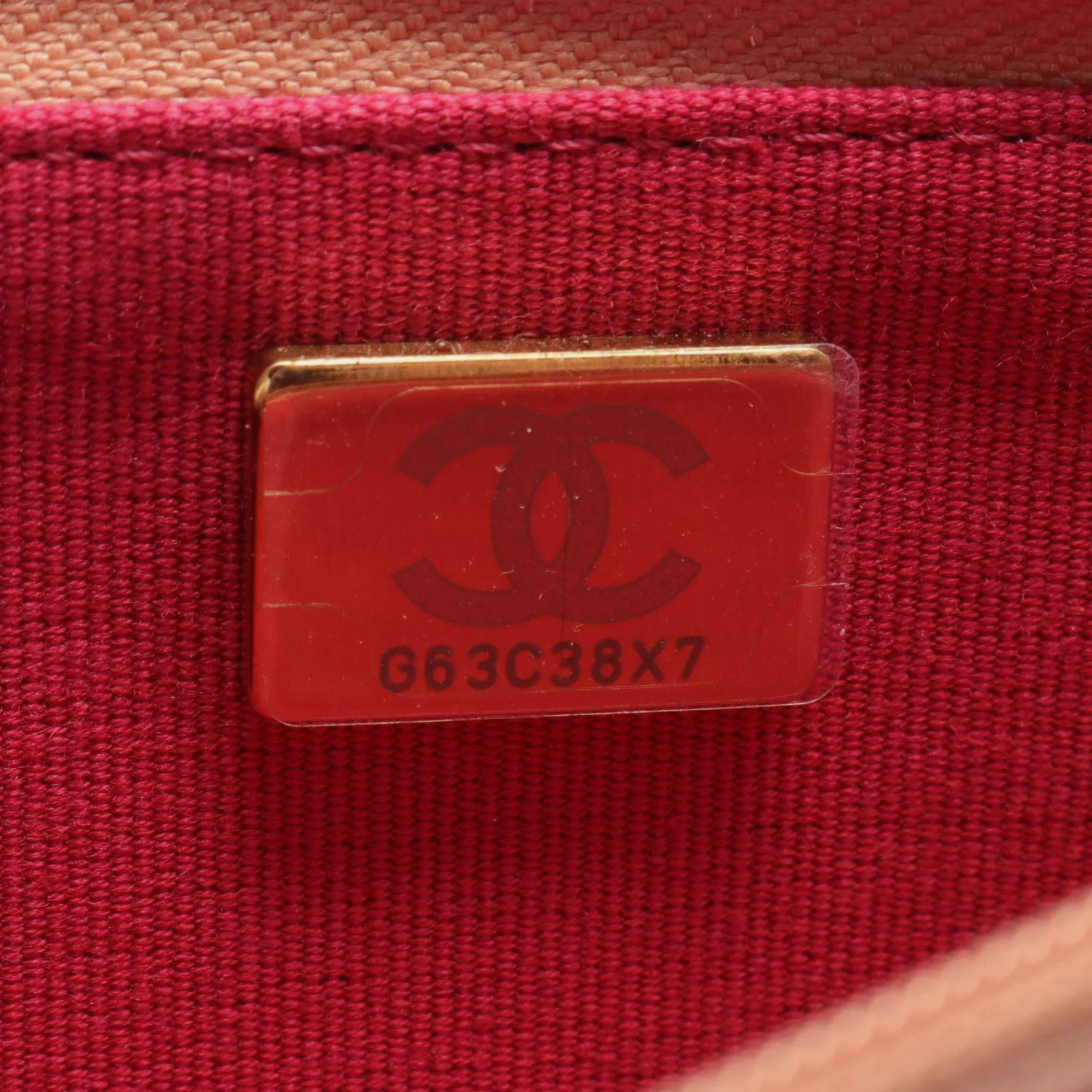 Chanel Pink Leather Classic Wallet on Chain 