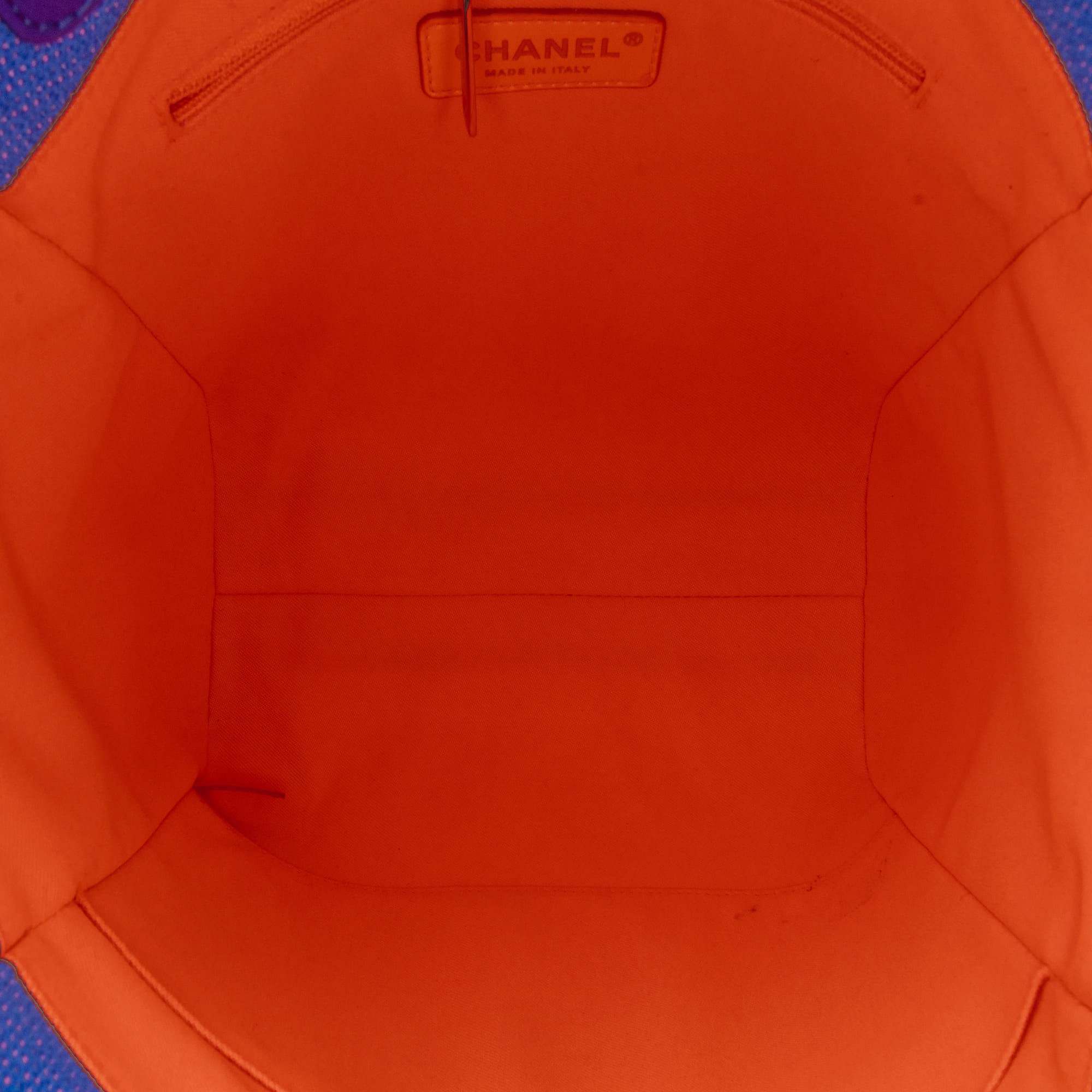 Chanel Blue Mini Canvas Deauville Tote 