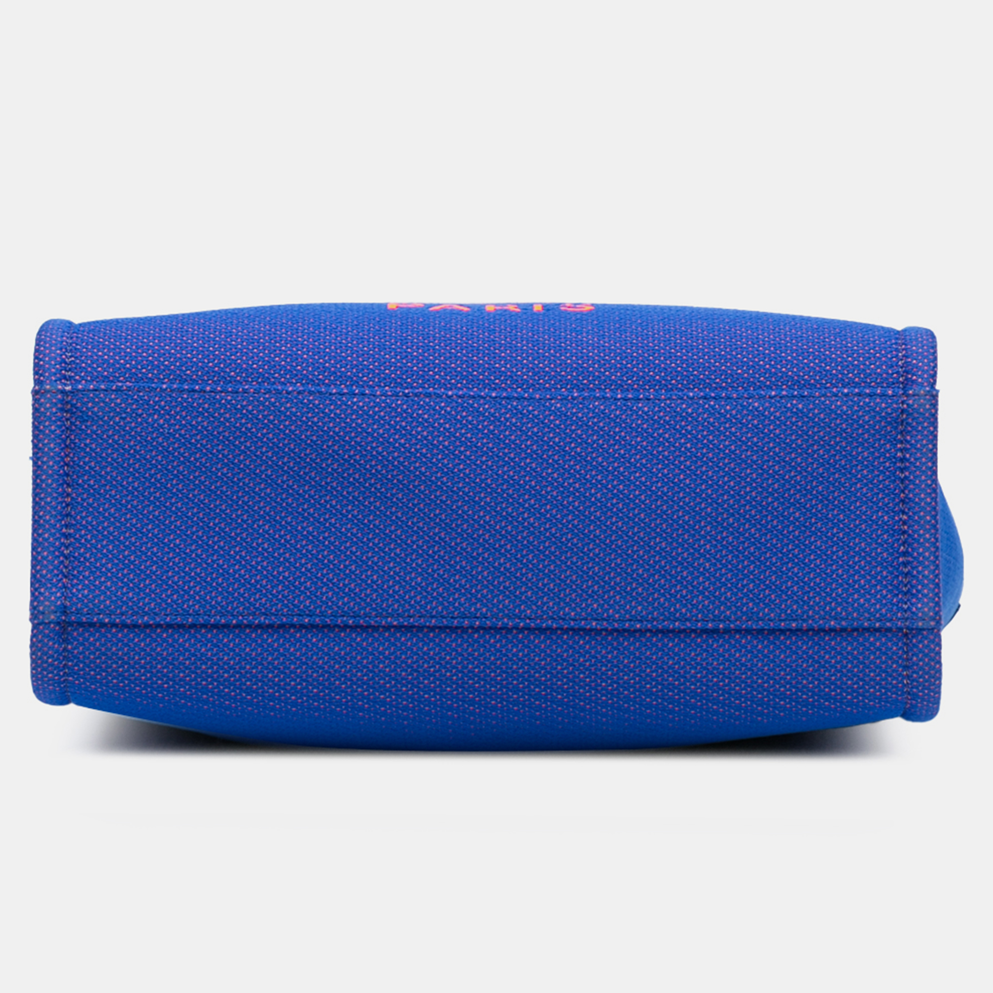 Chanel Blue Mini Canvas Deauville Tote 