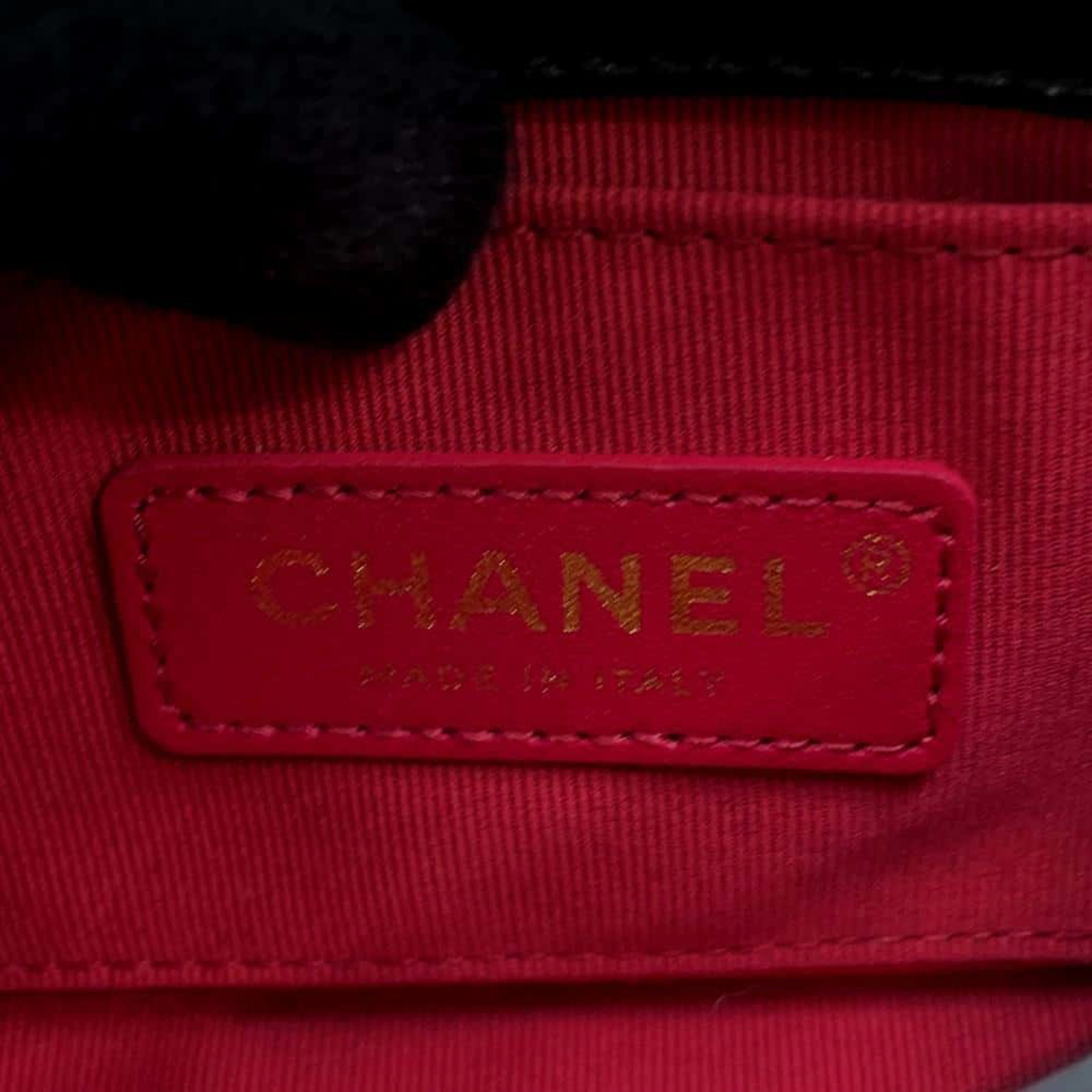 Chanel Black Calf Leather Mini Flap Shoulder   Bag 
