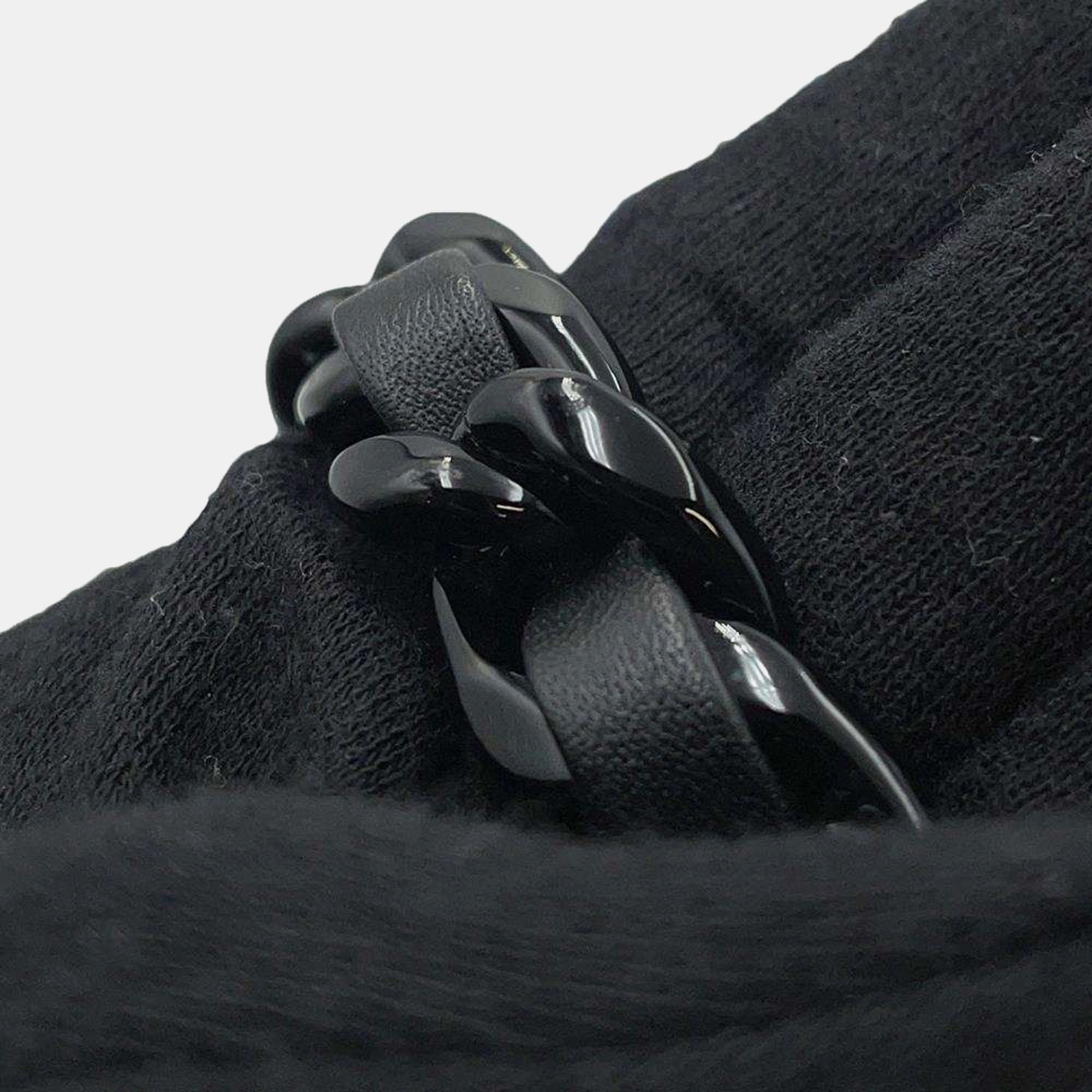 Chanel Black Lambskin Vanity Chain Shoulder Bag 