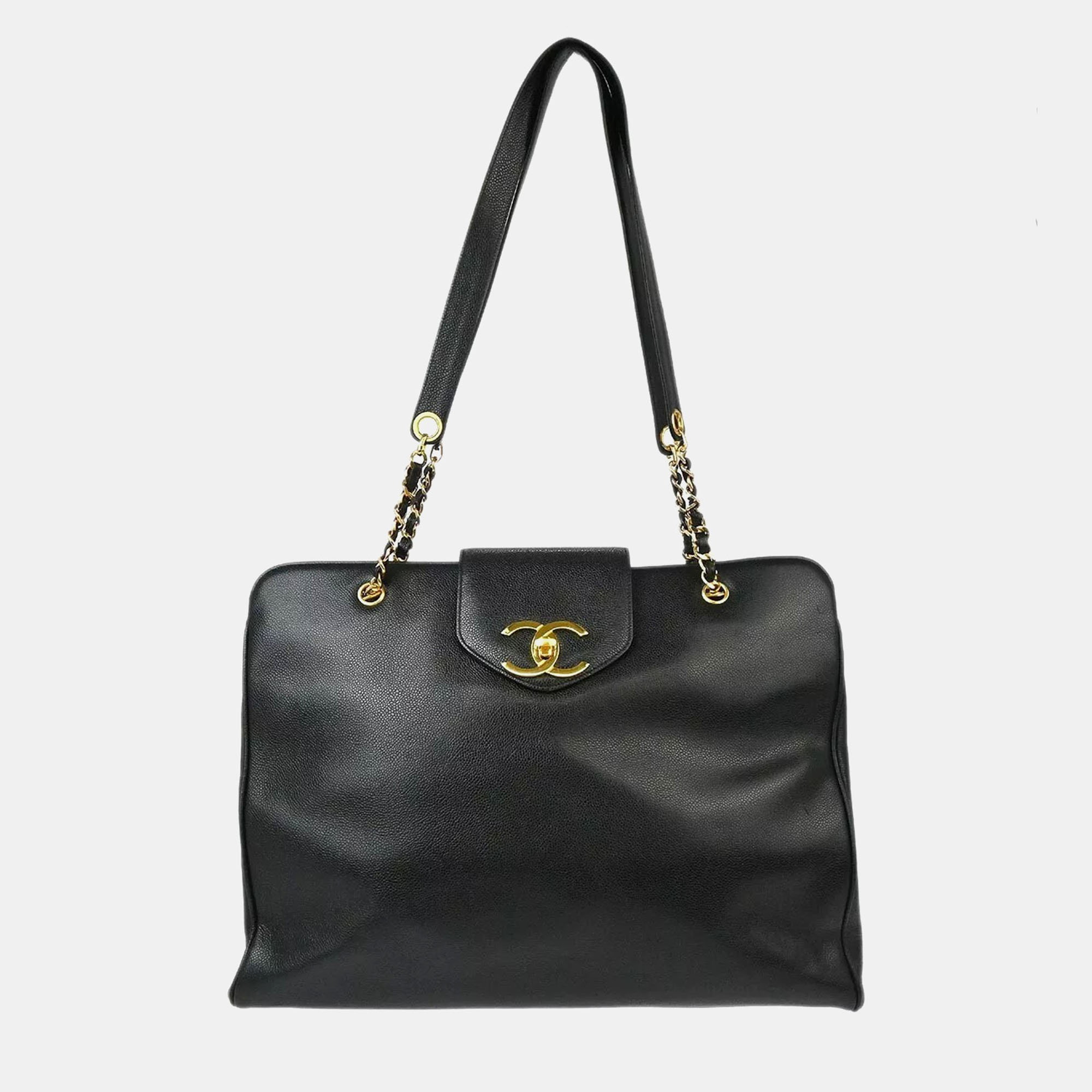 

Chanel Black Calfskin Supermodel Shoulder Bag