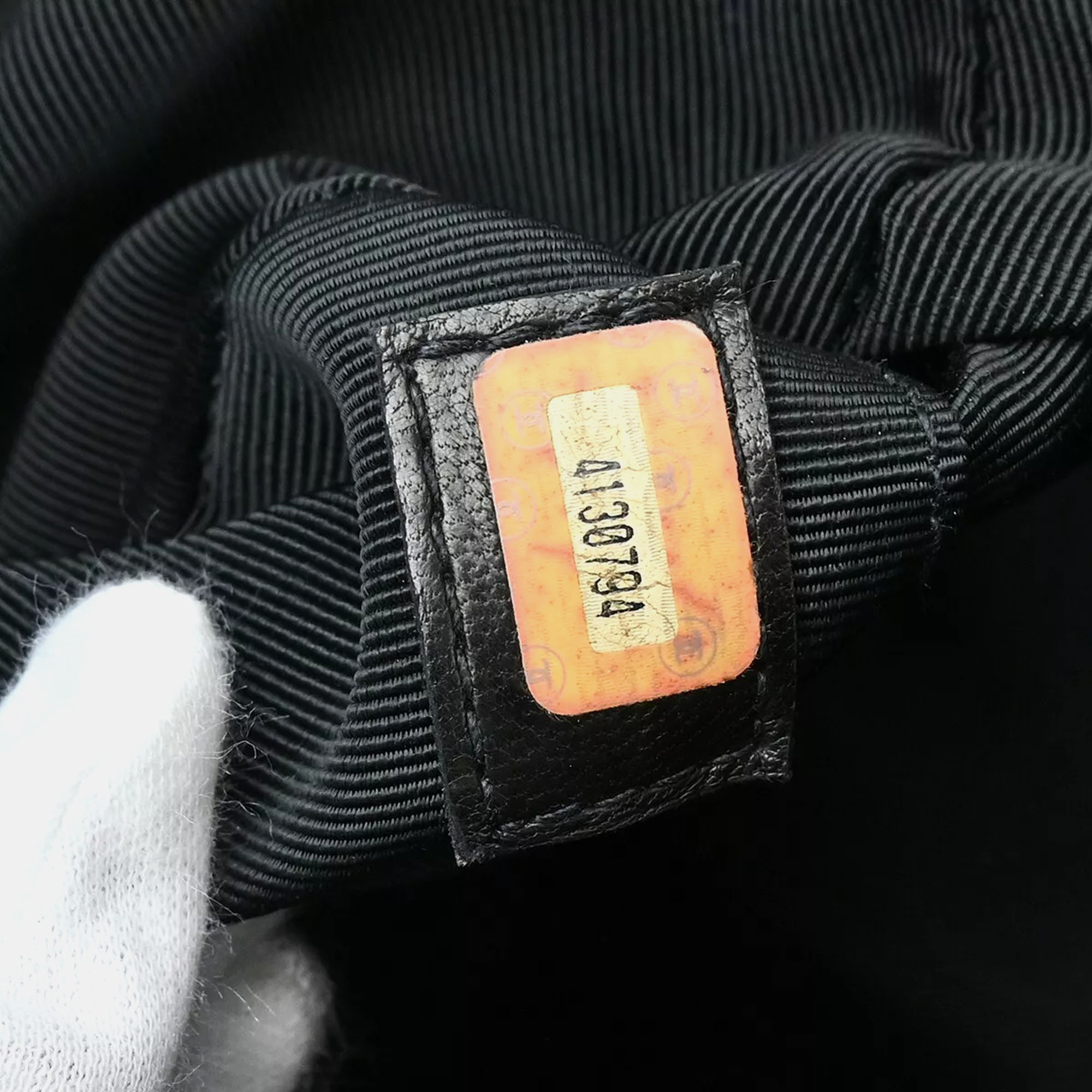 Chanel Black Leather Supermodel Shoulder Bag 