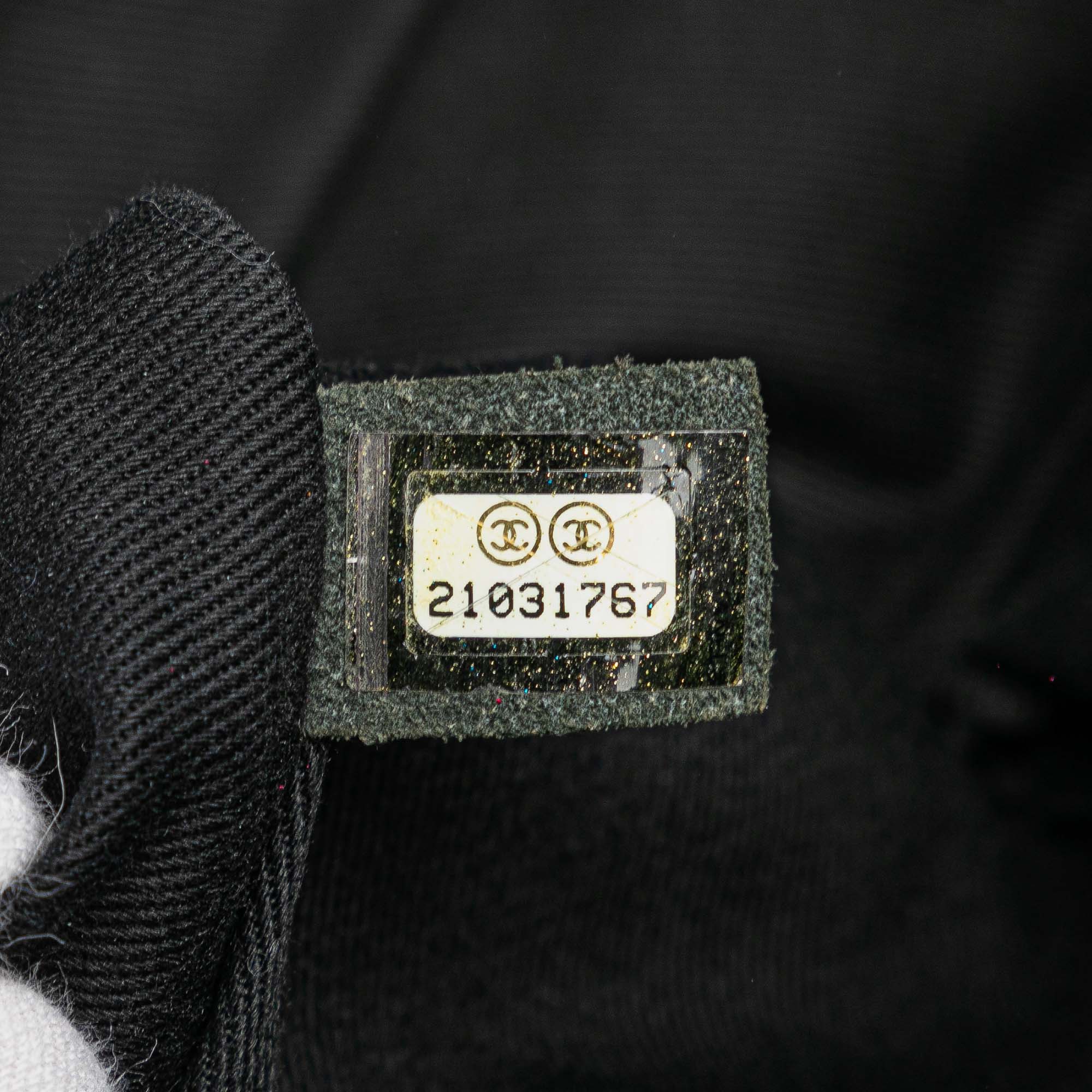 Chanel Multicolor Tweed Easy Fantasy Flap Bag 