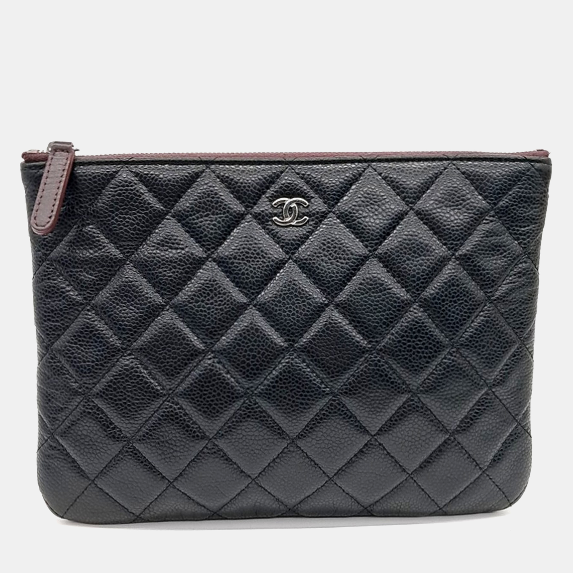 

Chanel Black Leather Small Clutch