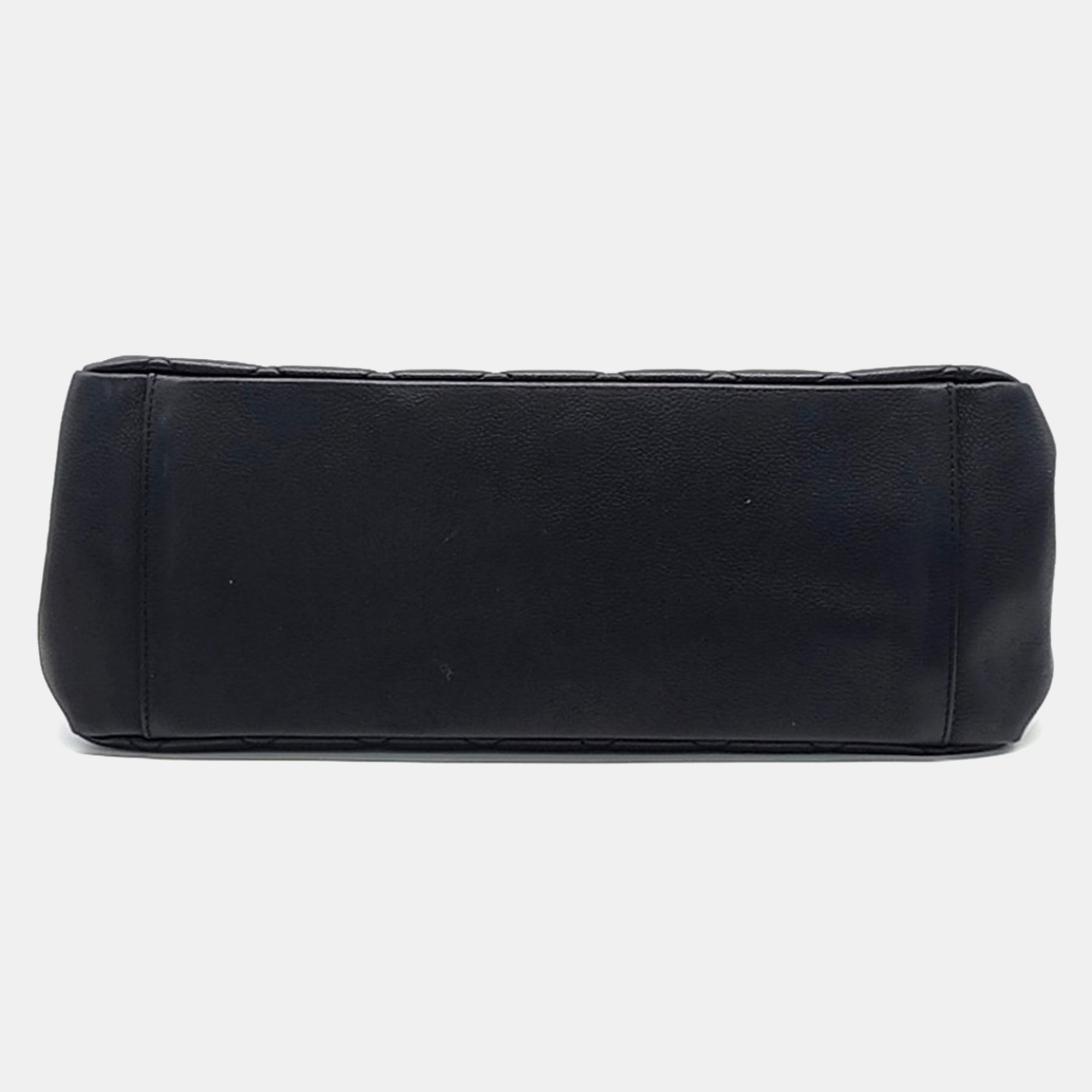 Chanel Black Leather Grand Shopping bag 