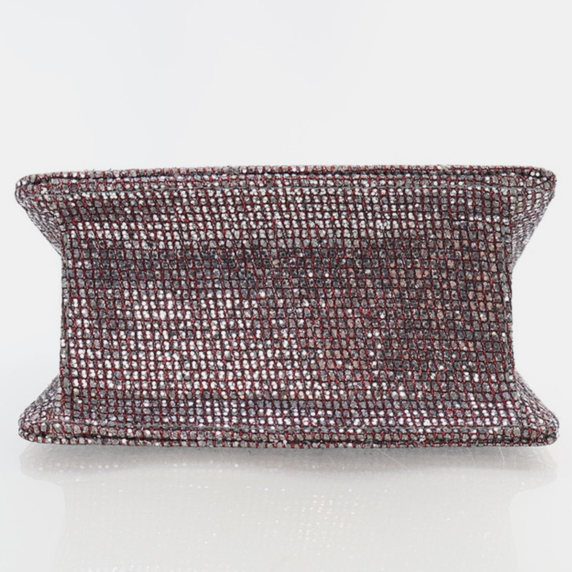 Chanel Mini Glitter Canvas Mademoiselle 2.55 Flap Bag 