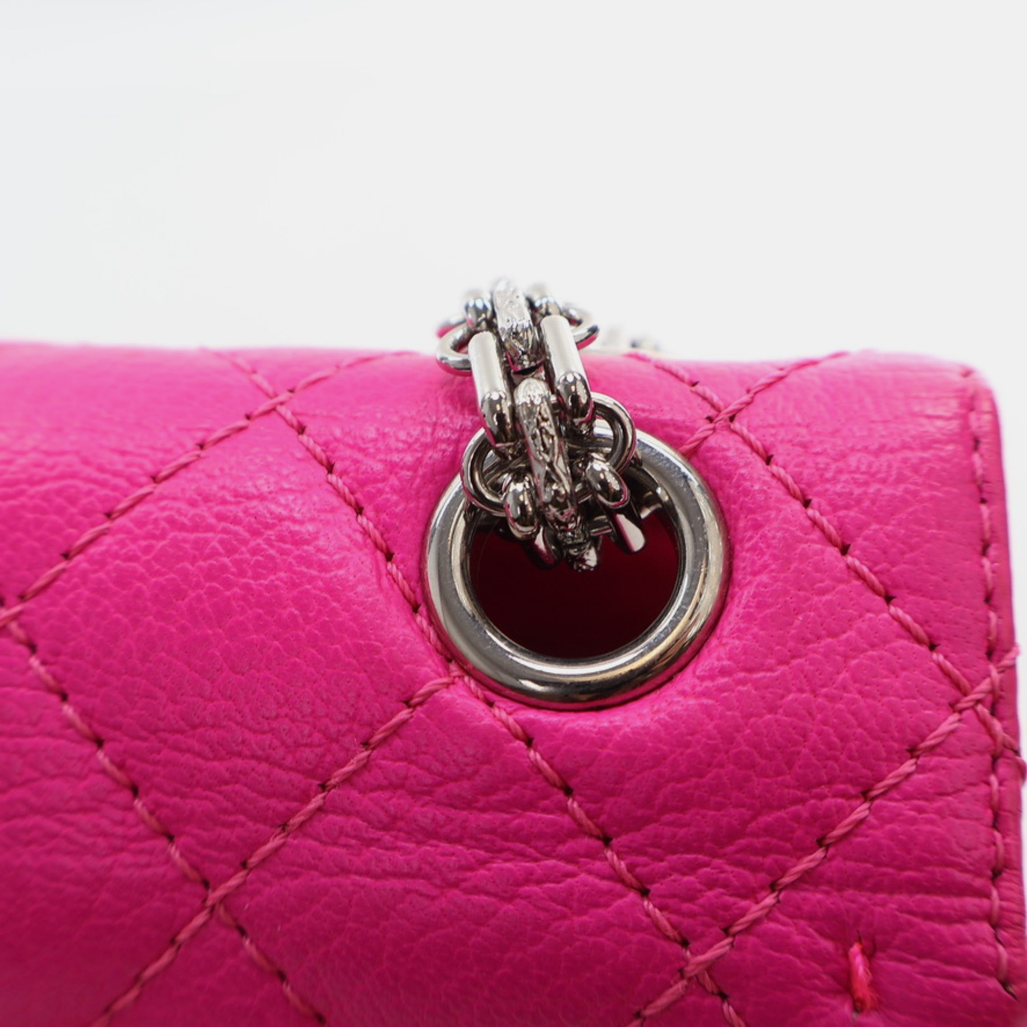 Chanel Mini Pink Calfskin Reissue 
