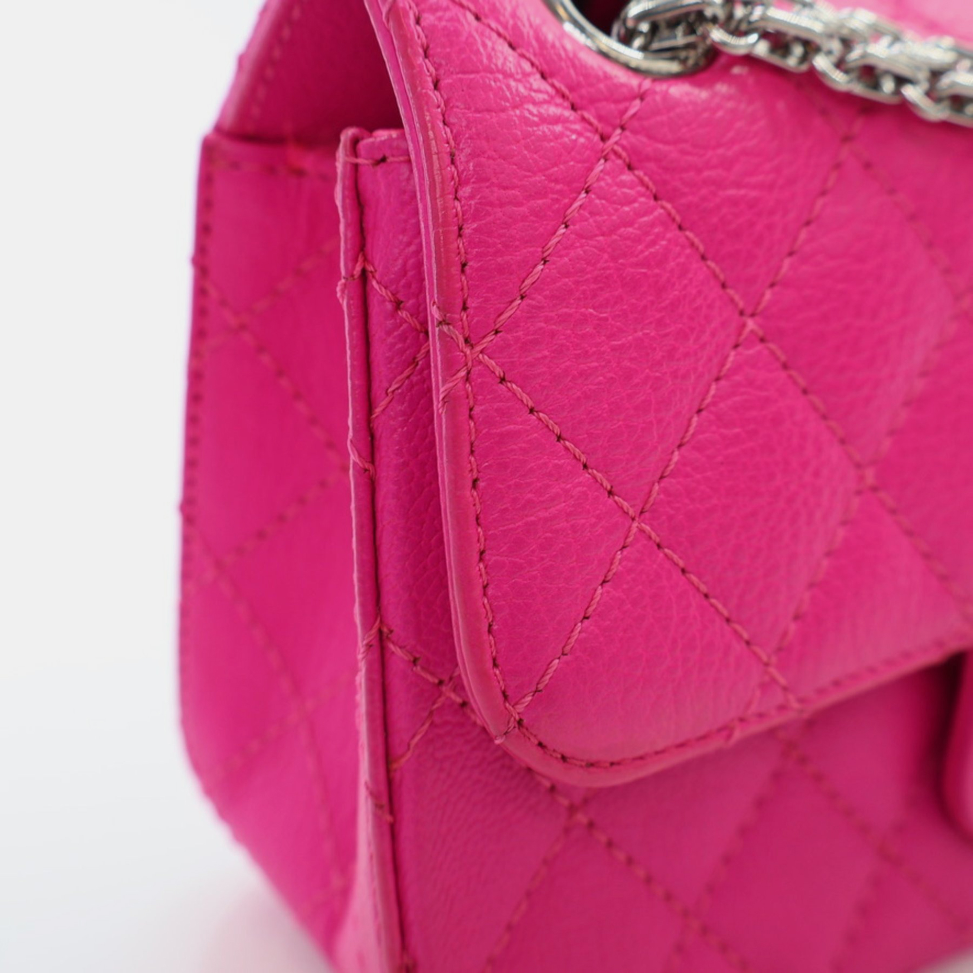 Chanel Mini Pink Calfskin Reissue 