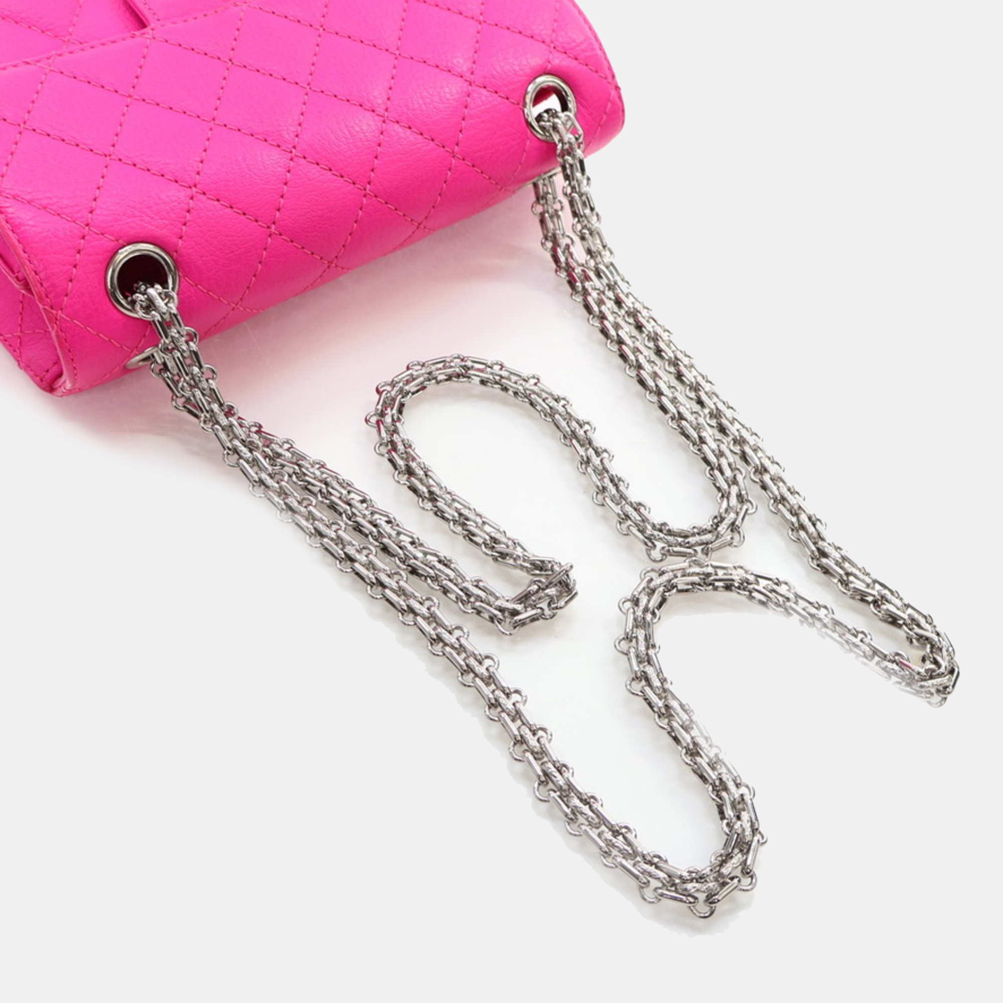 Chanel Mini Pink Calfskin Reissue 